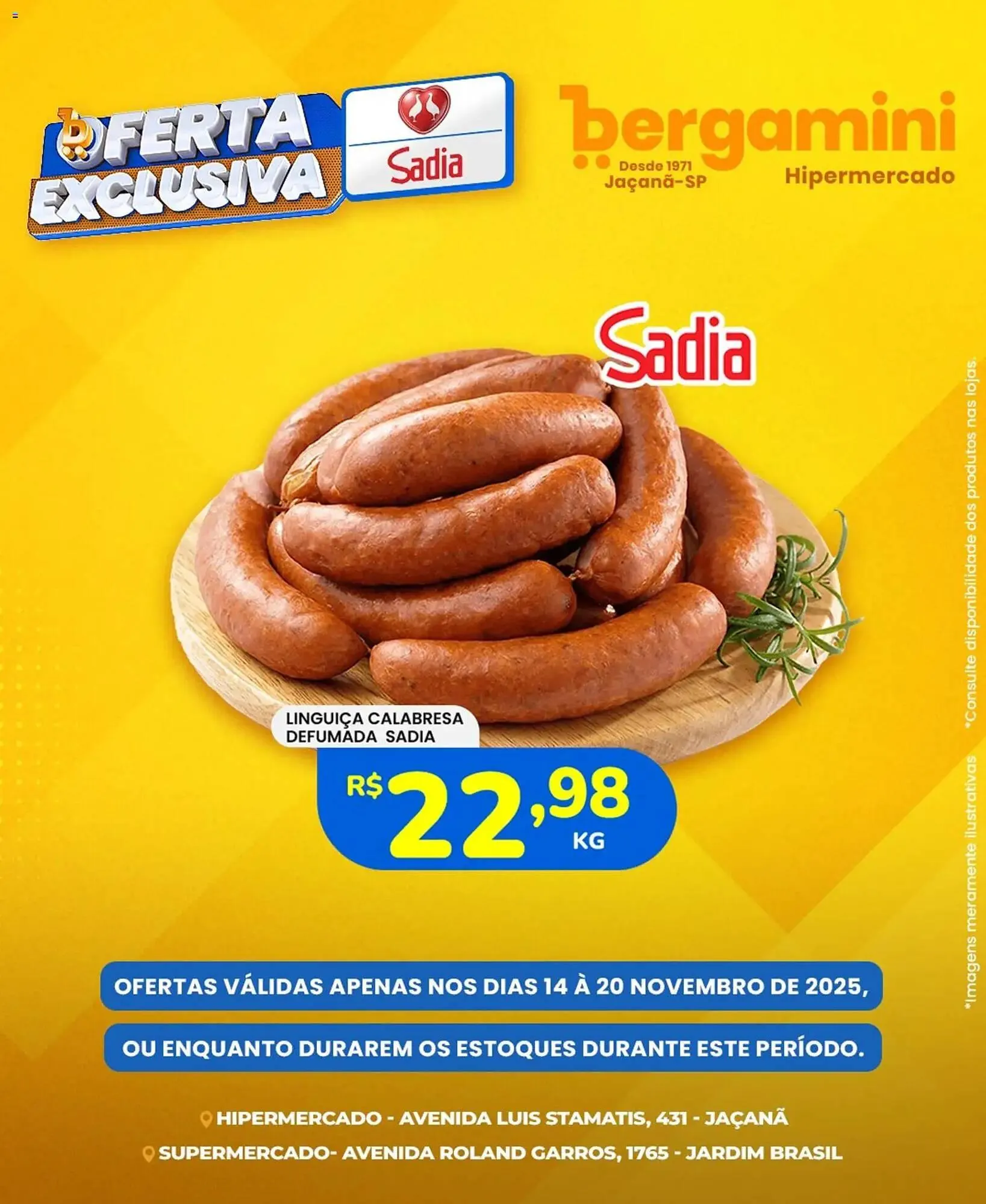 Encarte de Catálogo Supermercado Bergamini 15 de novembro até 20 de novembro 2025 - Pagina 2