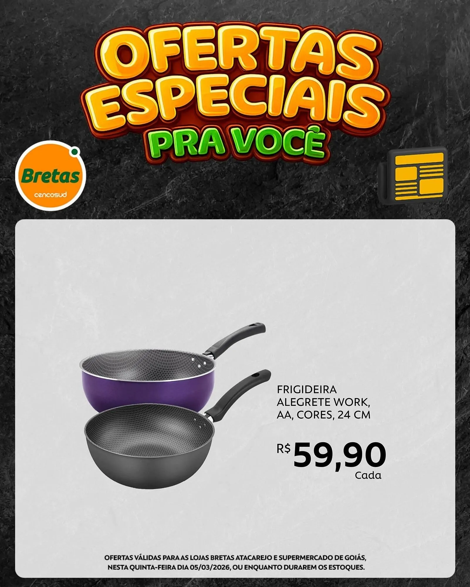 Encarte de Catálogo Supermercados Bretas 5 de março até 8 de março 2026 - Pagina 5