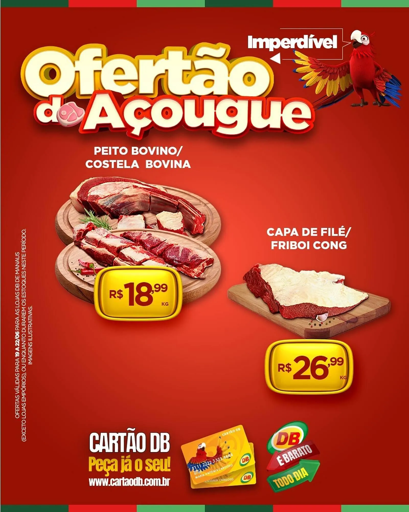 Encarte de Catálogo DB Supermercados 19 de junho até 22 de junho 2025 - Pagina 3