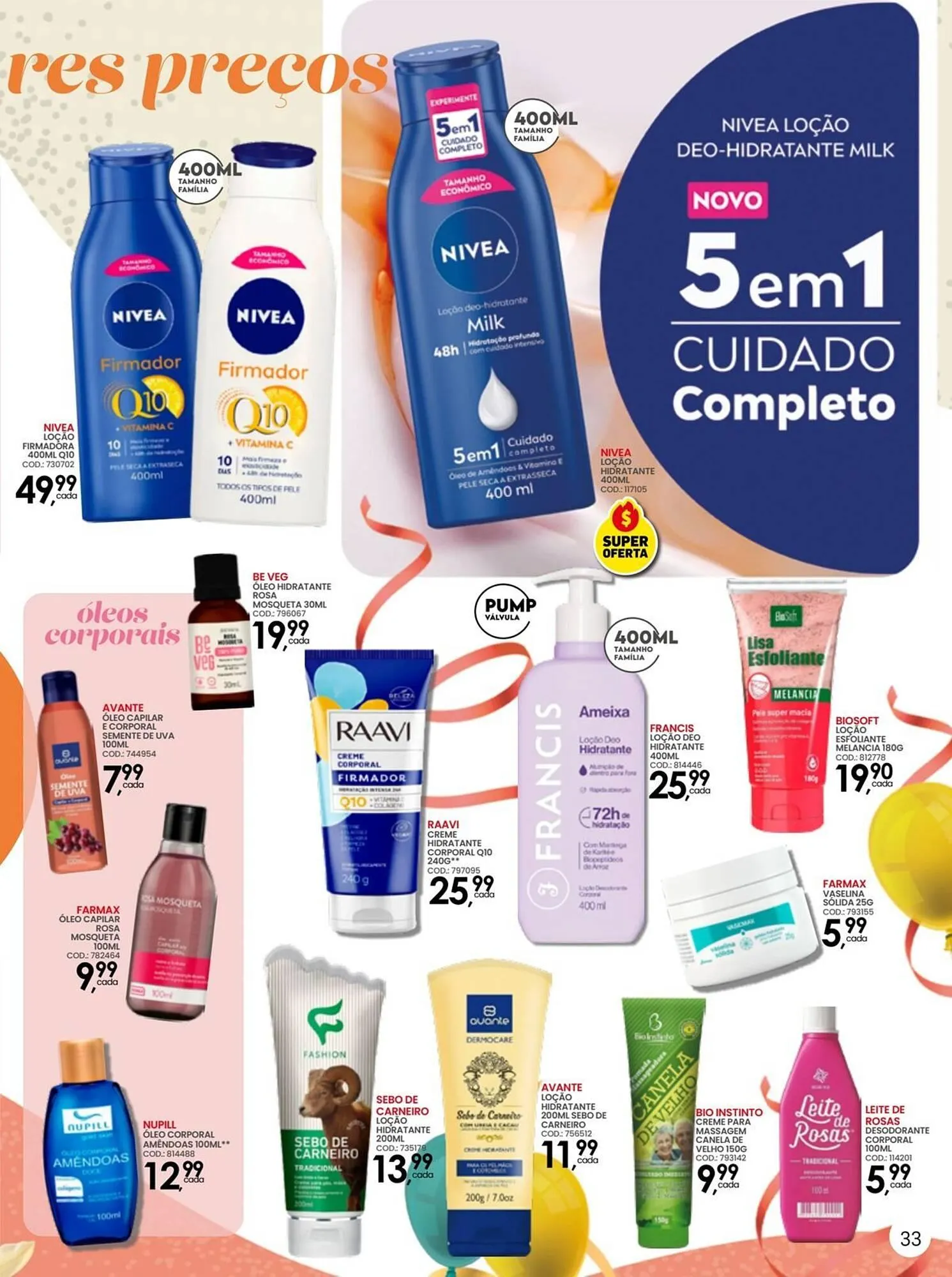 Encarte de Catálogo Lojas Rede 1 de julho até 3 de agosto 2025 - Pagina 33
