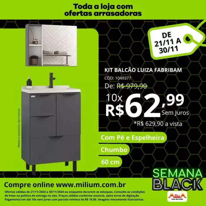 Encarte de Ofertas Especiais Milium 22 de novembro até 30 de novembro 2024 - Pagina 3