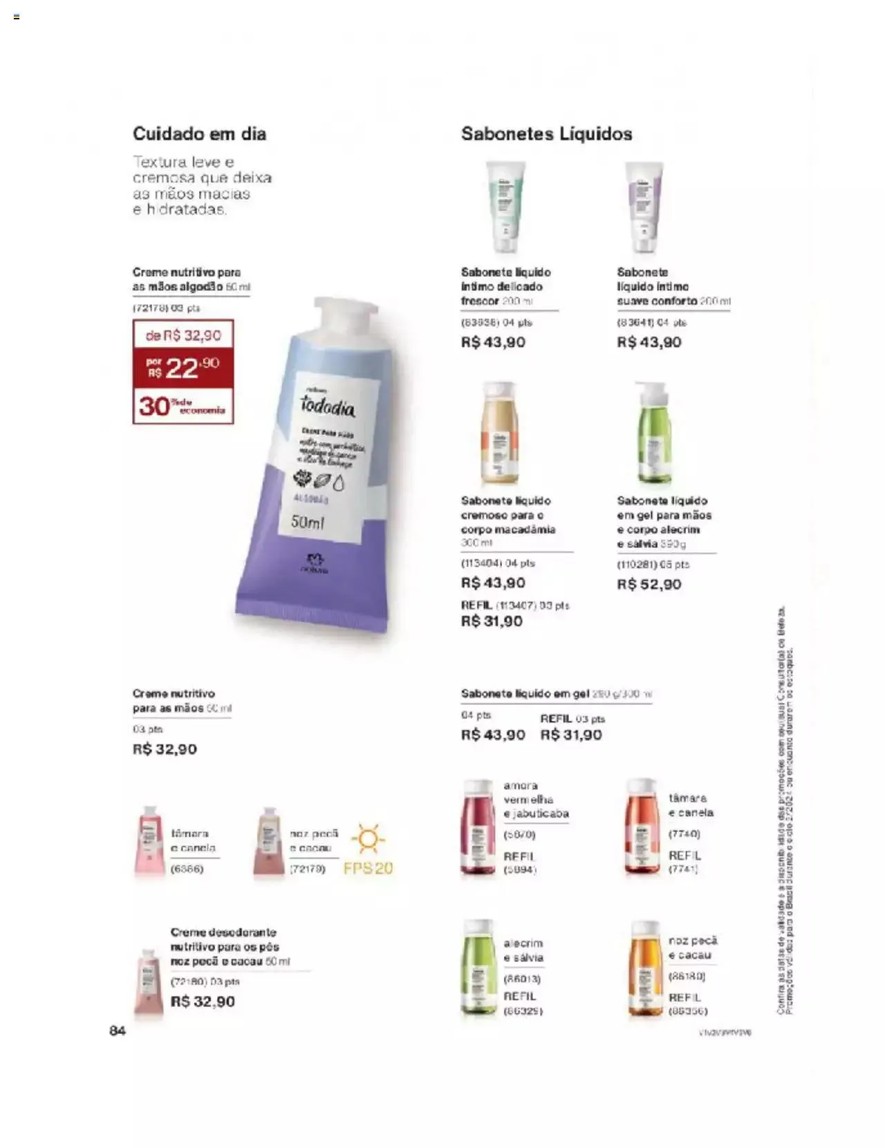 Encarte de Natura - Ciclo 02/2024 1 de fevereiro até 3 de fevereiro 2024 - Pagina 84