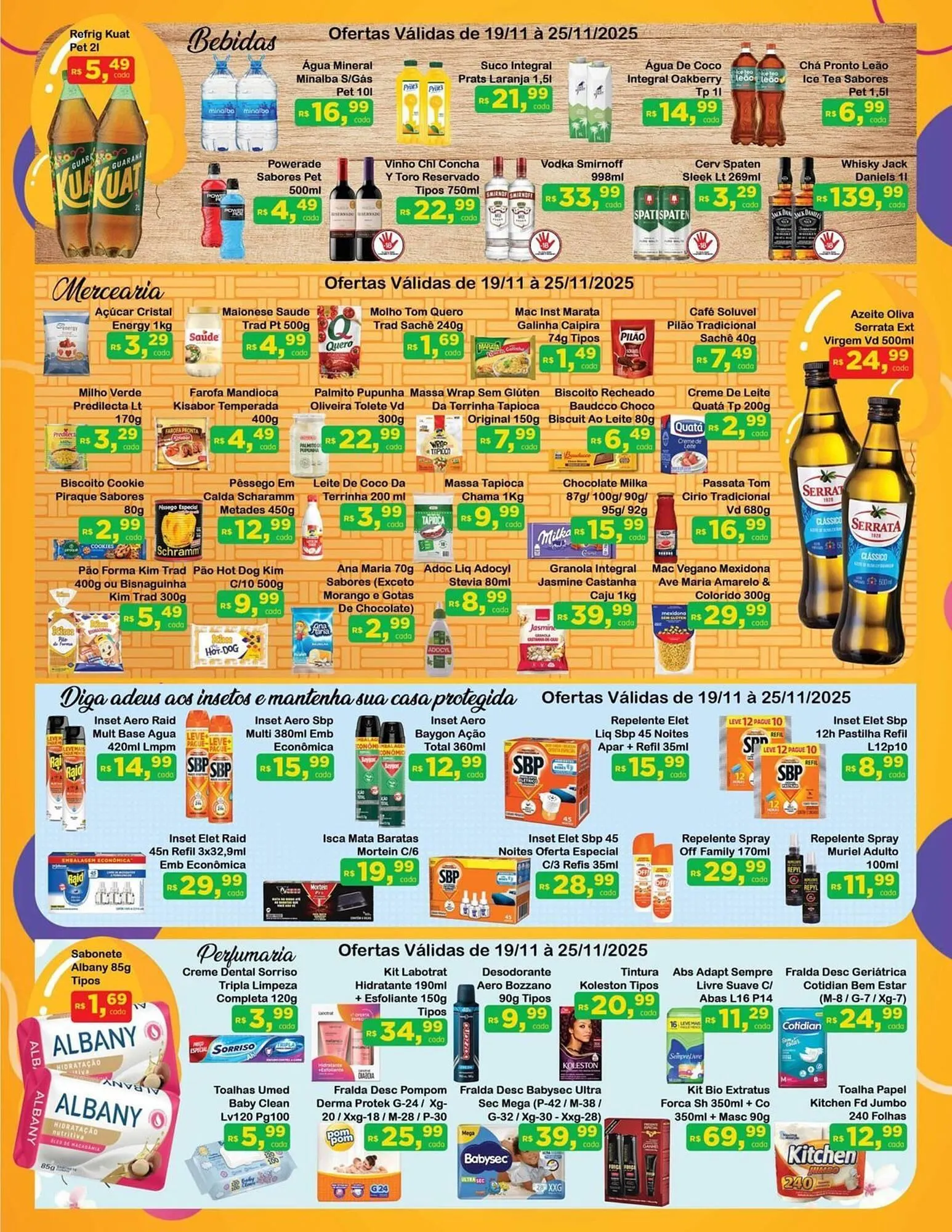 Encarte de Catálogo Chama Supermercados 19 de novembro até 25 de novembro 2025 - Pagina 3