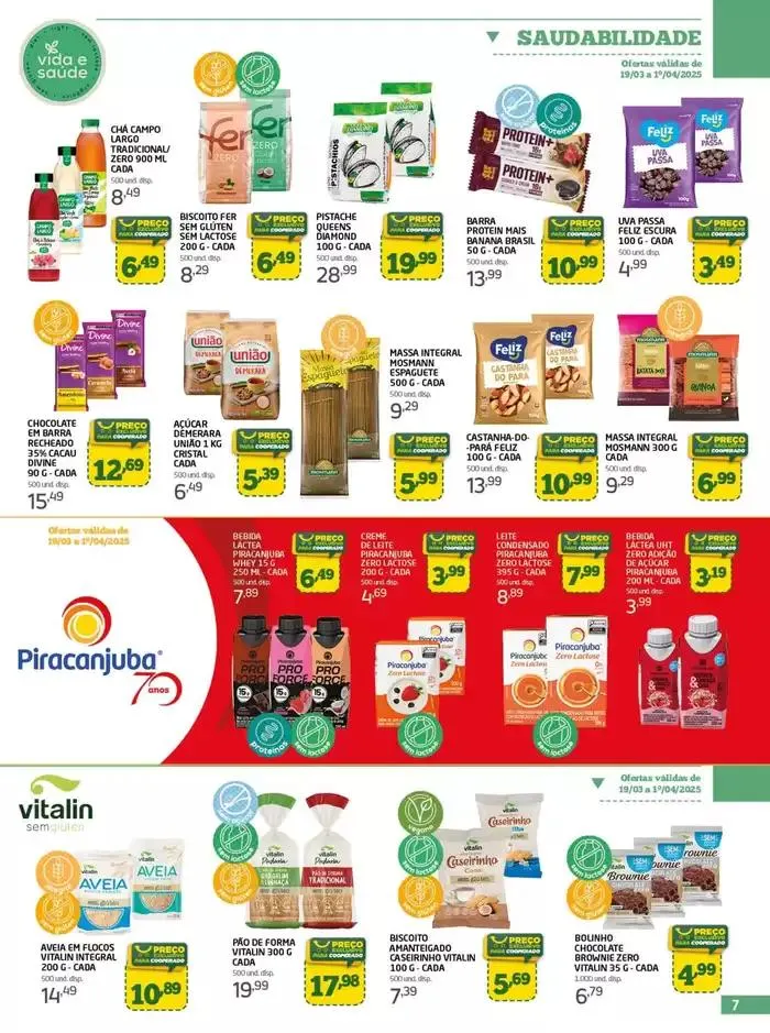 Encarte de Quinzenal Super 19 de março até 19 de abril 2025 - Pagina 7