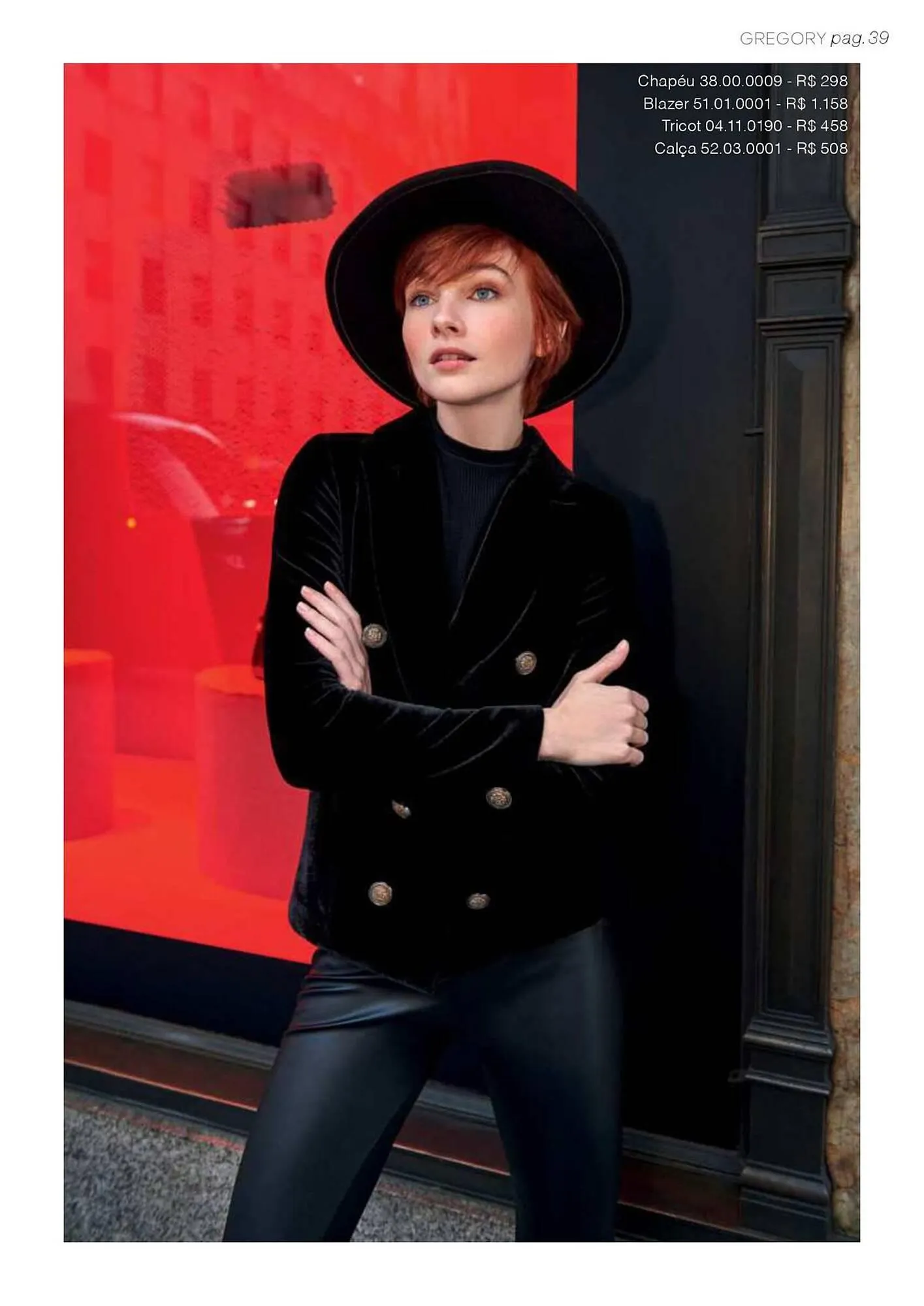 Encarte de Catálogo Gregory 22 de janeiro até 31 de janeiro 2024 - Pagina 39