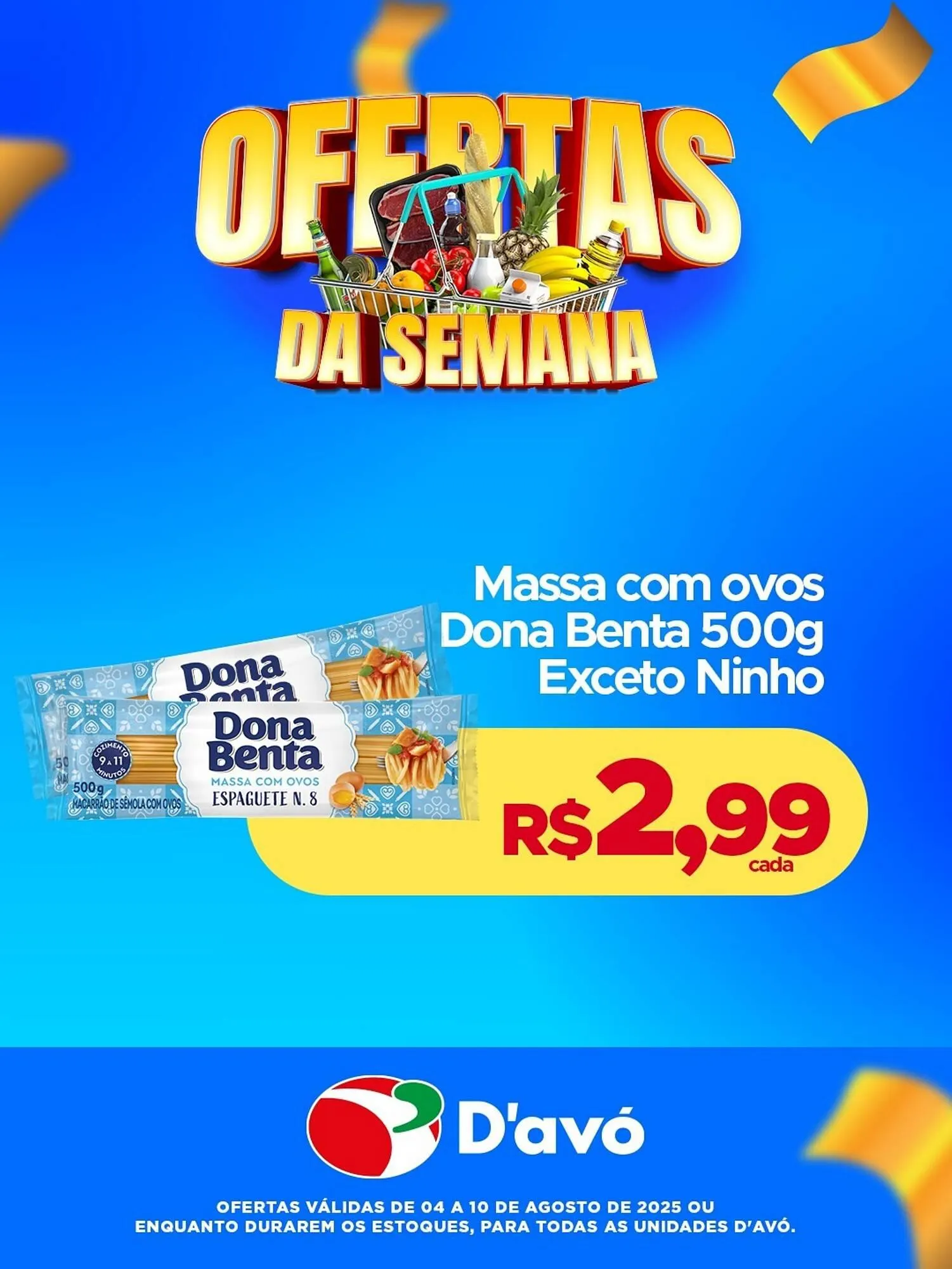Encarte de Catálogo D'avó Supermercado 7 de agosto até 10 de agosto 2025 - Pagina 2