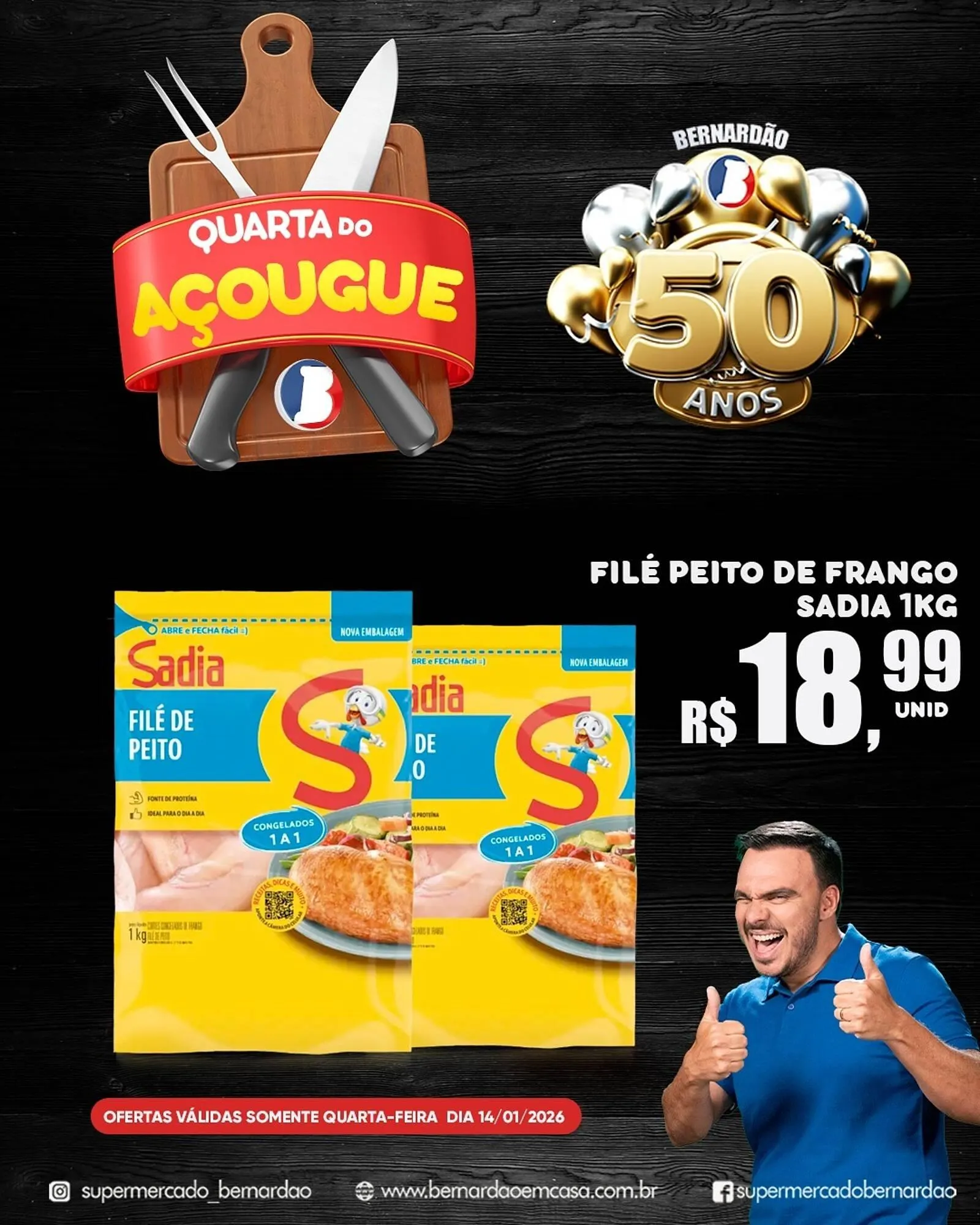Encarte de Catálogo Supermercado Bernardão 14 de janeiro até 14 de janeiro 2026 - Pagina 2