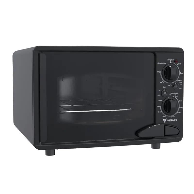 FORNO ELETRICO LUXO 45L PRETO FOSCO