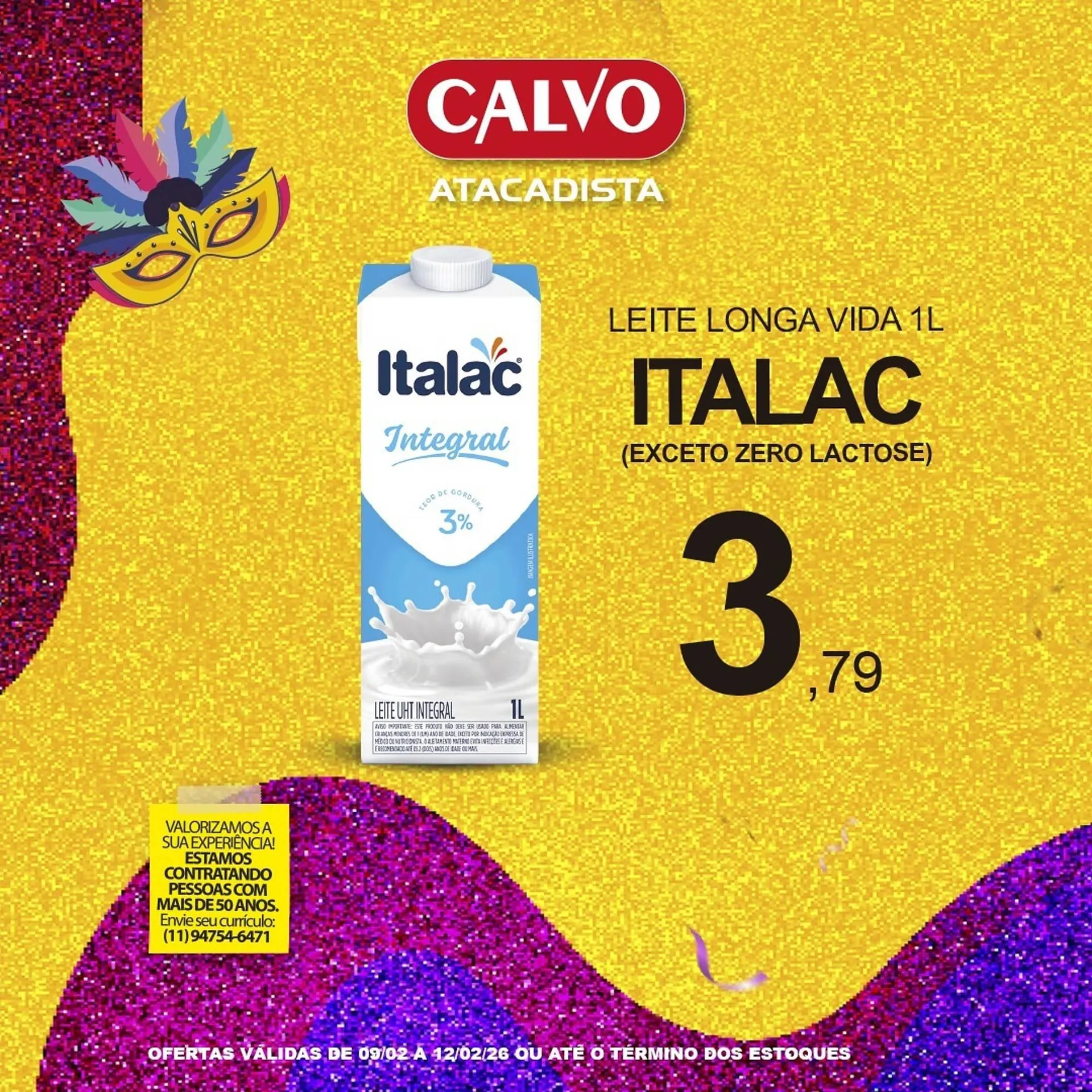Encarte de Folheto Calvo Atacadista 10 de fevereiro até 12 de fevereiro 2026 - Pagina 2