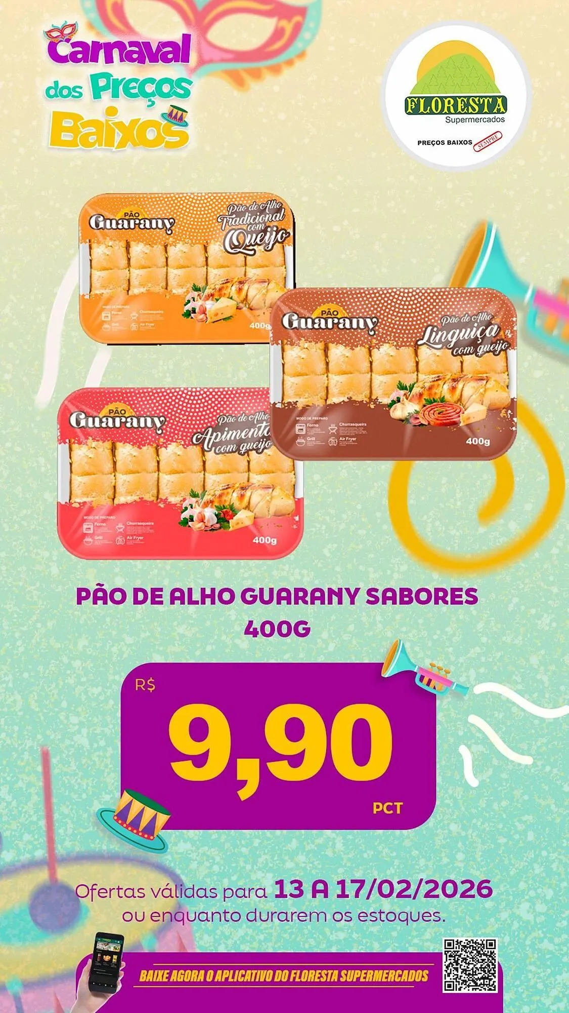 Encarte de Catálogo Floresta Supermercados 13 de fevereiro até 17 de fevereiro 2026 - Pagina 50