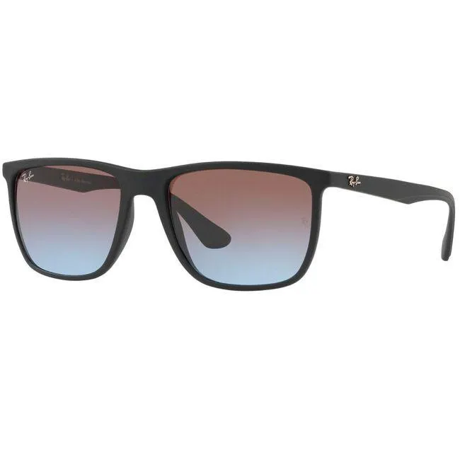 Óculos de sol Ray Ban, modelo RB4288L, cor Preto Fosco, tamanho 57