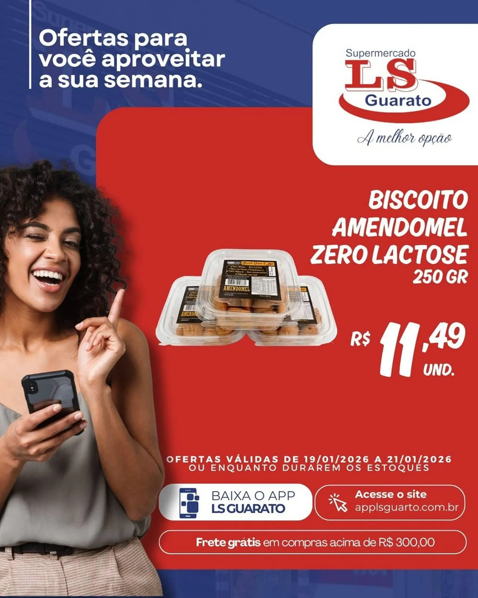 Encarte de Catálogo Supermercado LS Guarato 19 de janeiro até 21 de janeiro 2026 - Pagina 2