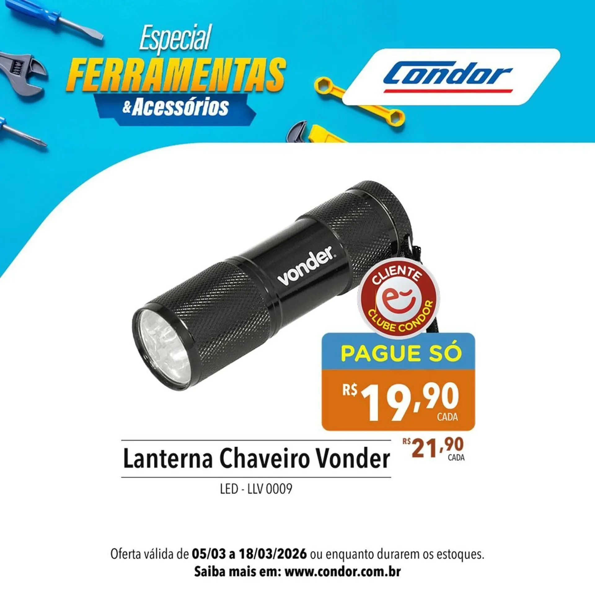 Encarte de Catálogo Supermercados Condor 12 de março até 15 de março 2026 - Pagina 20