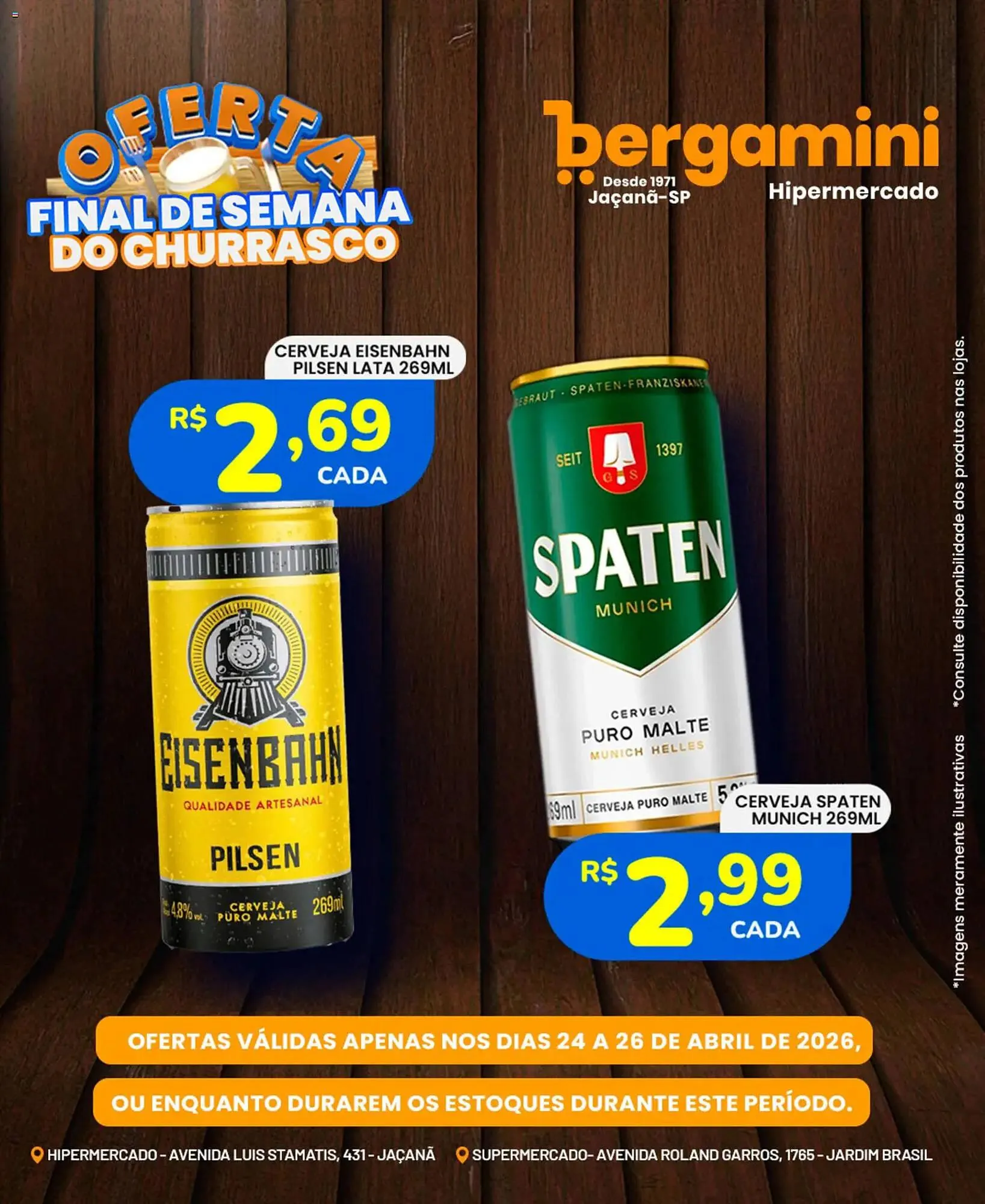 Encarte de Catálogo Supermercado Bergamini 24 de abril até 26 de abril 2026 - Pagina 12