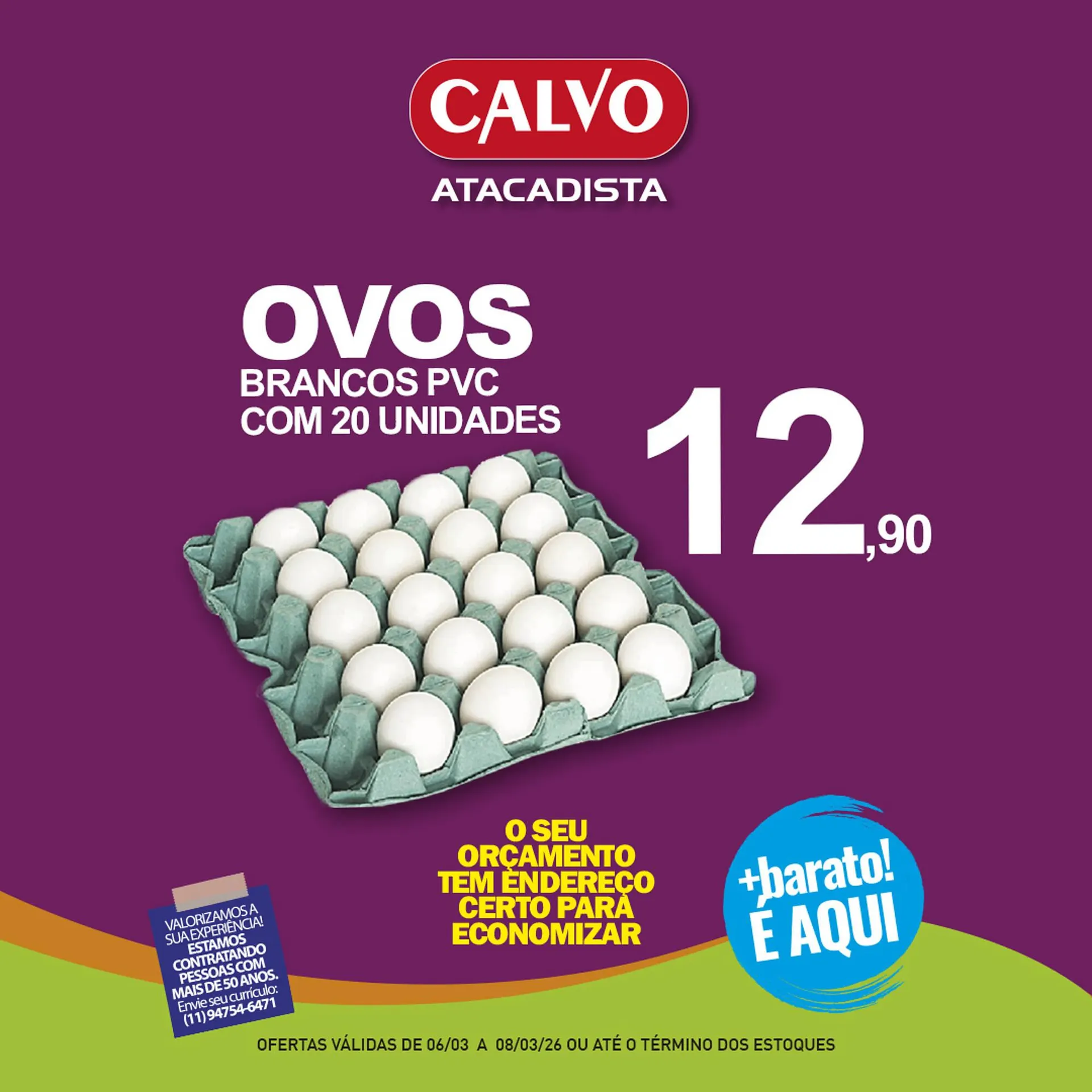 Folheto Calvo Atacadista - 1