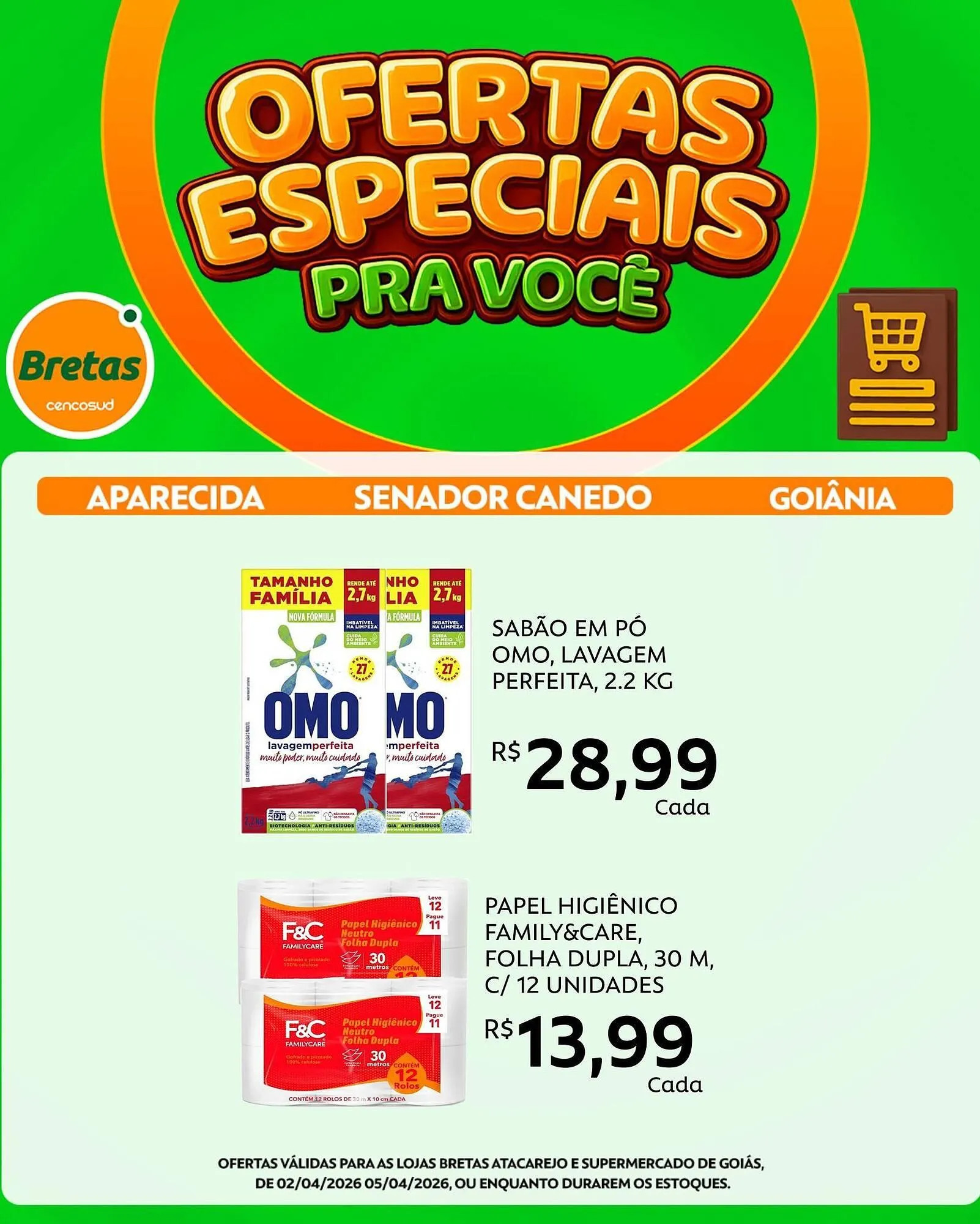 Encarte de Catálogo Supermercados Bretas 2 de abril até 5 de abril 2026 - Pagina 5