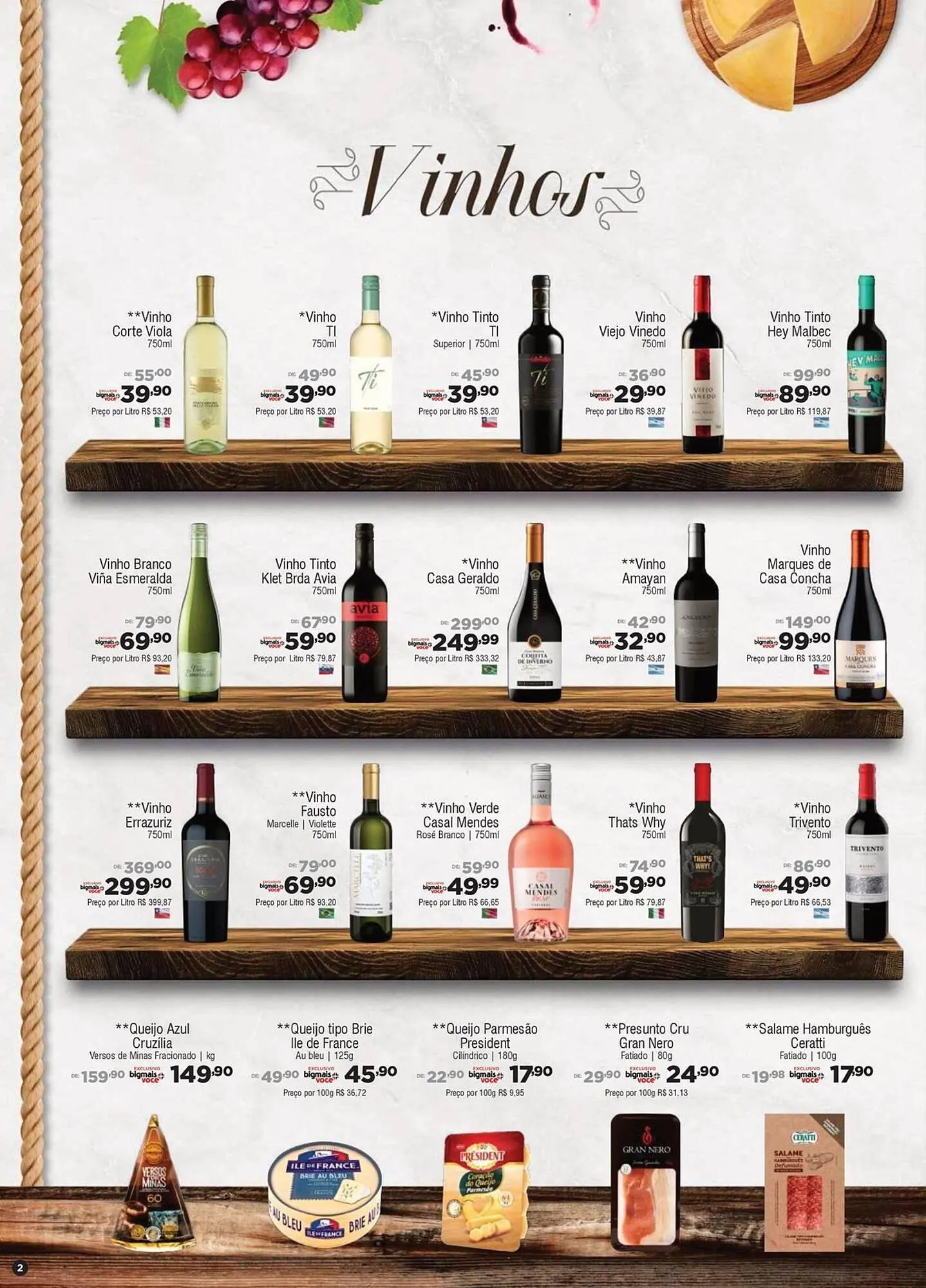 Encarte de Catálogo Big Mais Supermercados 19 de junho até 8 de julho 2025 - Pagina 2