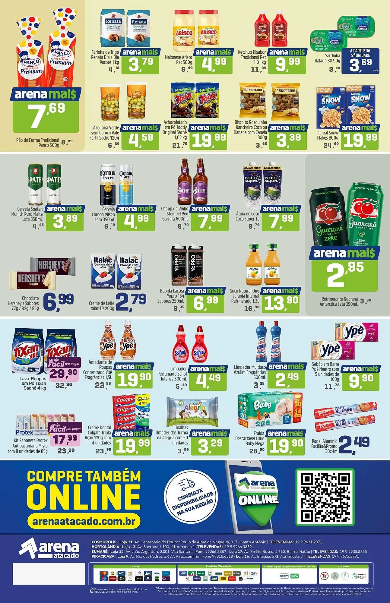 Encarte de Folheto Arena Atacado 13 de março até 15 de março 2026 - Pagina 2