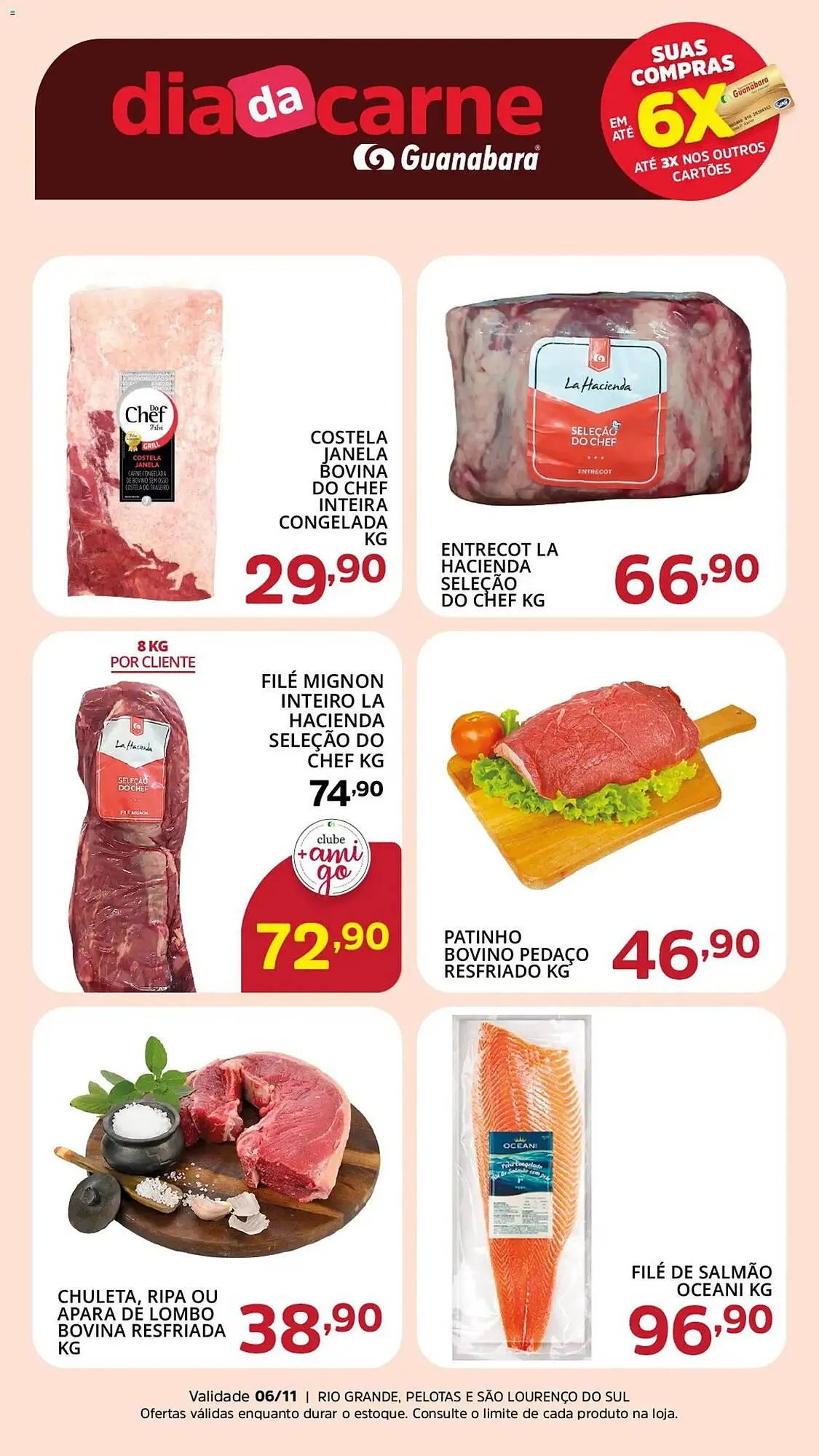 Encarte de Encarte Supermercados Guanabara 6 de novembro até 6 de novembro 2025 - Pagina 1