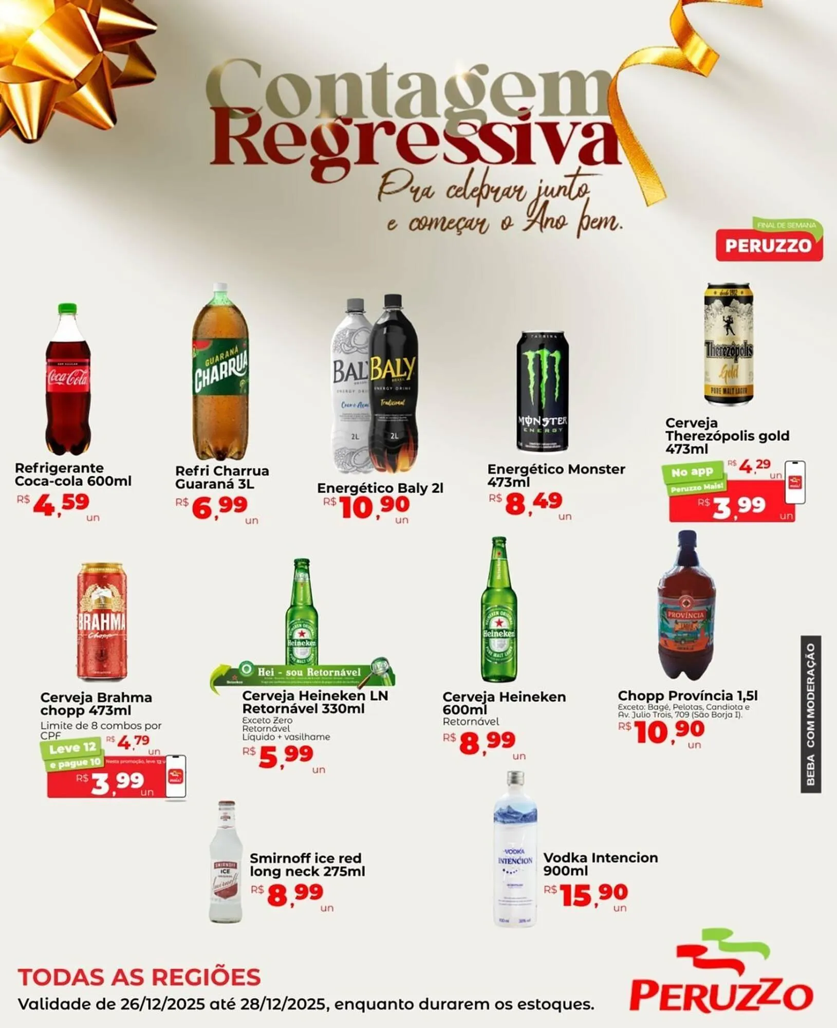 Encarte de Encarte Peruzzo 26 de dezembro até 28 de dezembro 2025 - Pagina 1