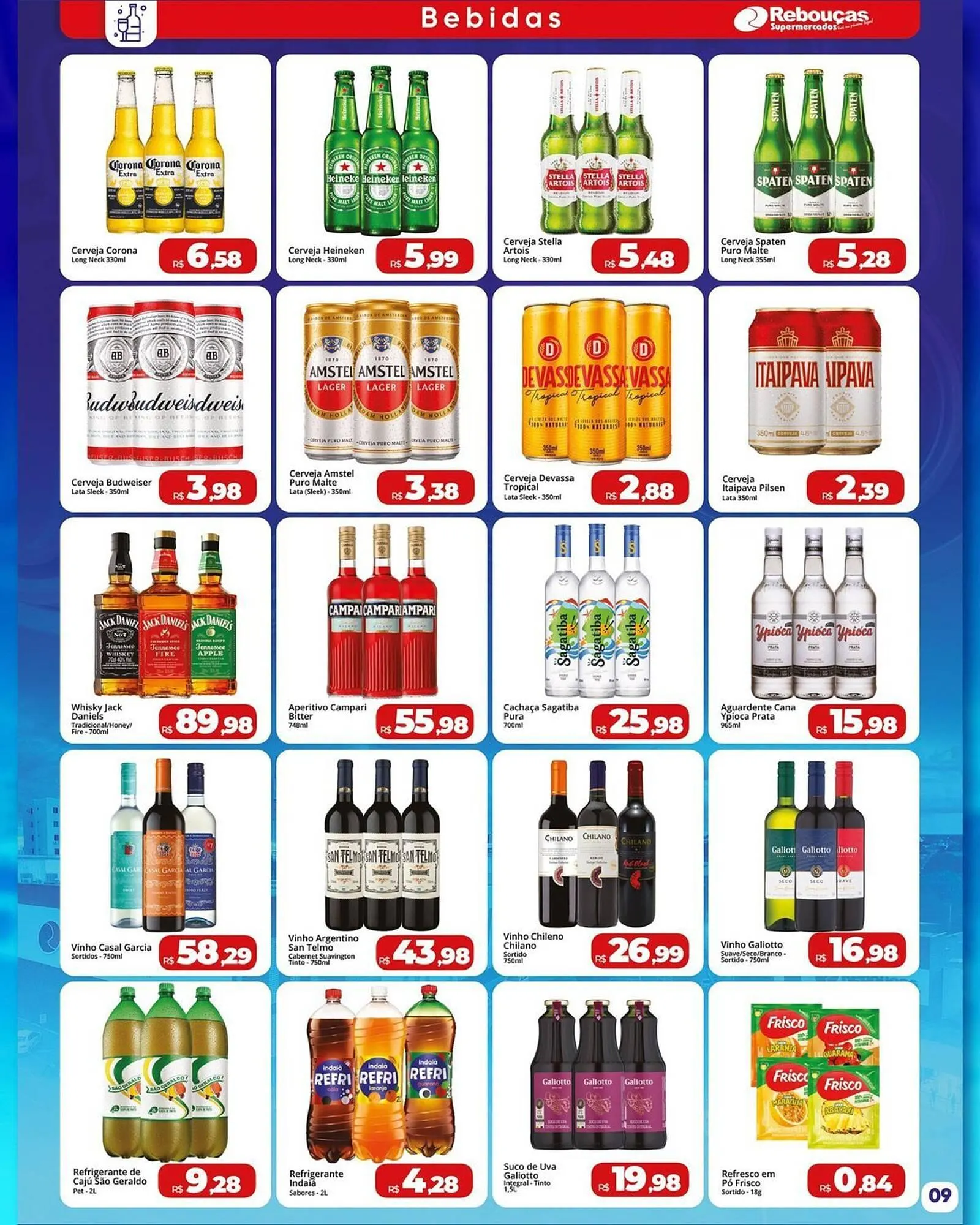 Encarte de Catálogo Rebouças Supermercados 5 de agosto até 17 de agosto 2025 - Pagina 2