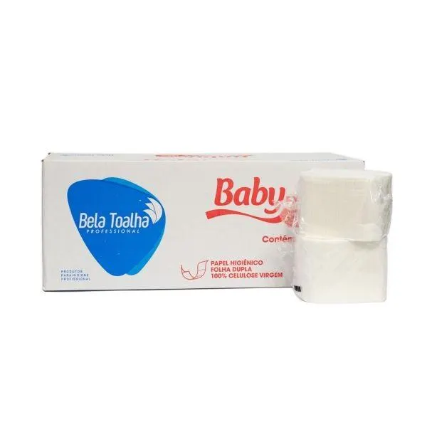 Papel Higiênico Interfolhado Folha Dupla CX 8.000 FL Baby