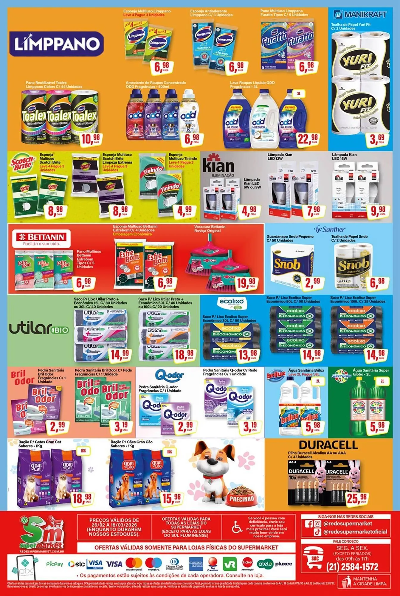 Encarte de Encarte Rede Supermarket 16 de março até 18 de março 2026 - Pagina 20