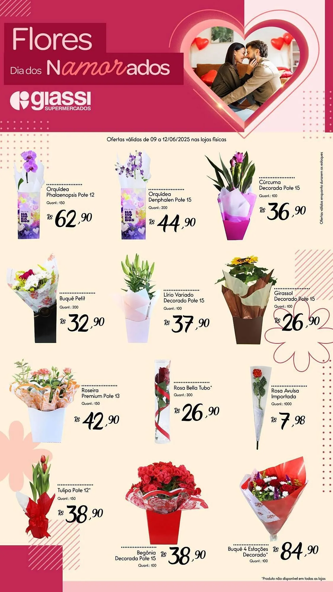 Encarte de Catálogo Giassi Supermercados 9 de junho até 12 de junho 2025 - Pagina 1