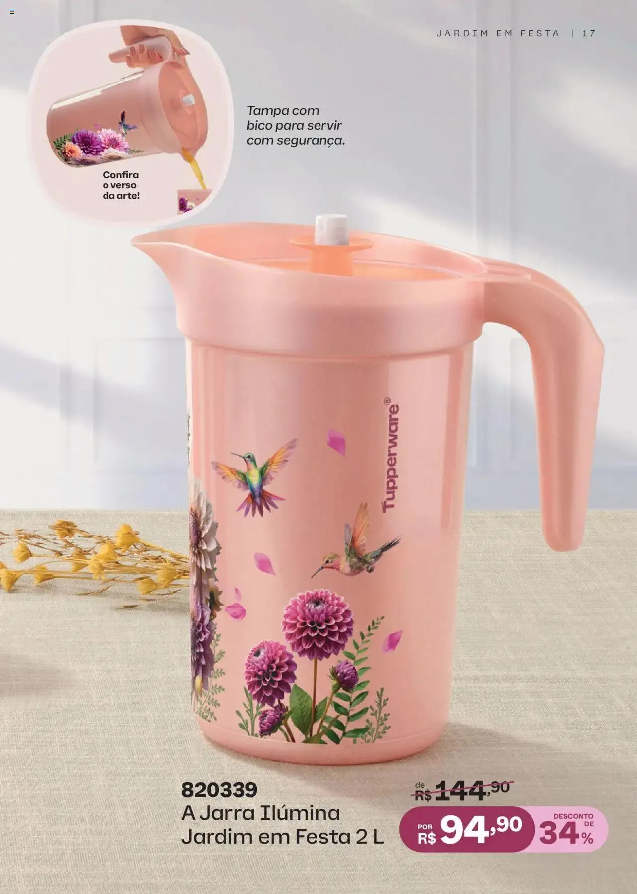 Encarte de Tupperware - Catálogo Vitrine 03 1 de março até 31 de março 2025 - Pagina 17