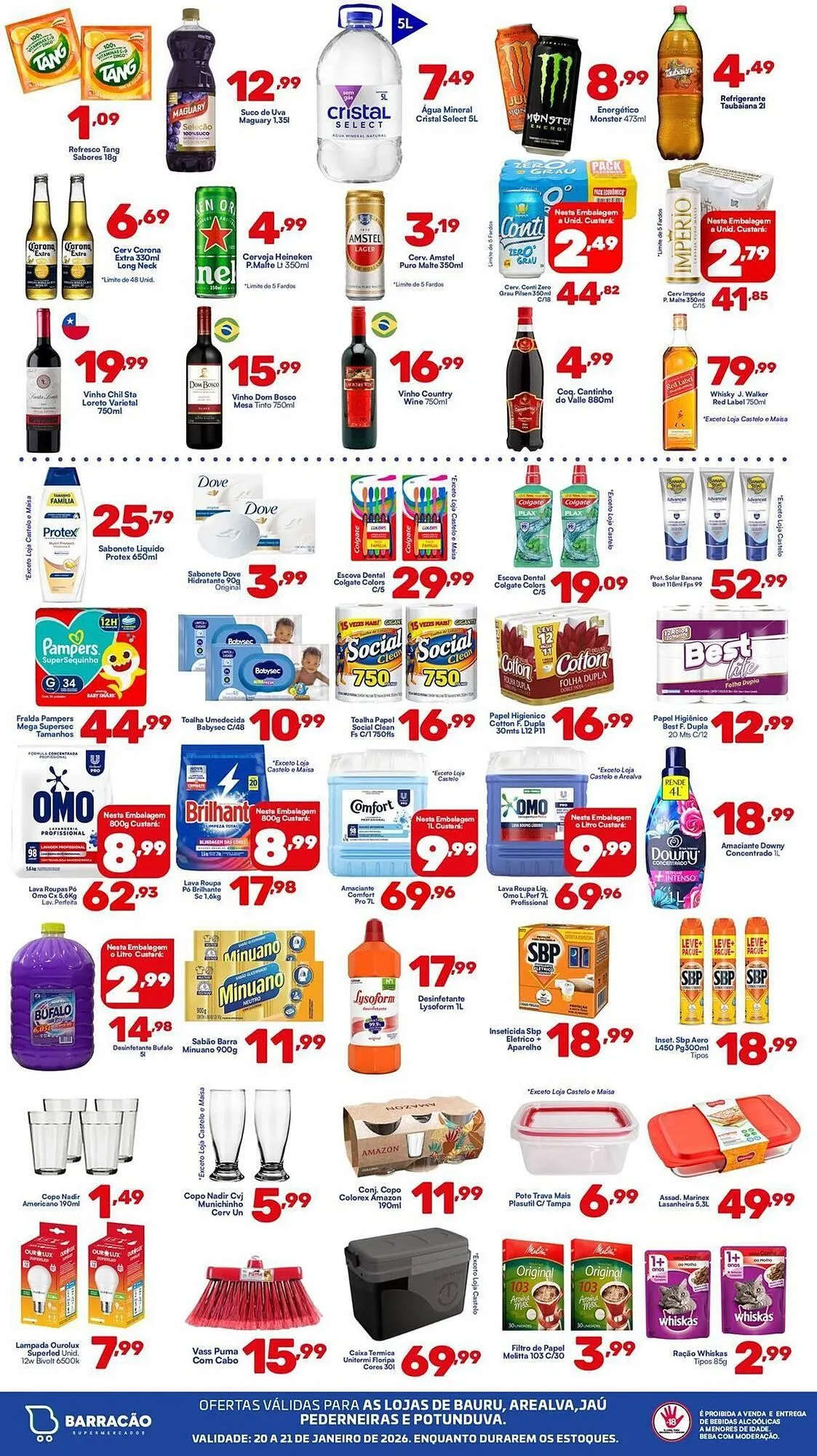 Encarte de Catálogo Barracão Supermercado 20 de janeiro até 21 de janeiro 2026 - Pagina 6