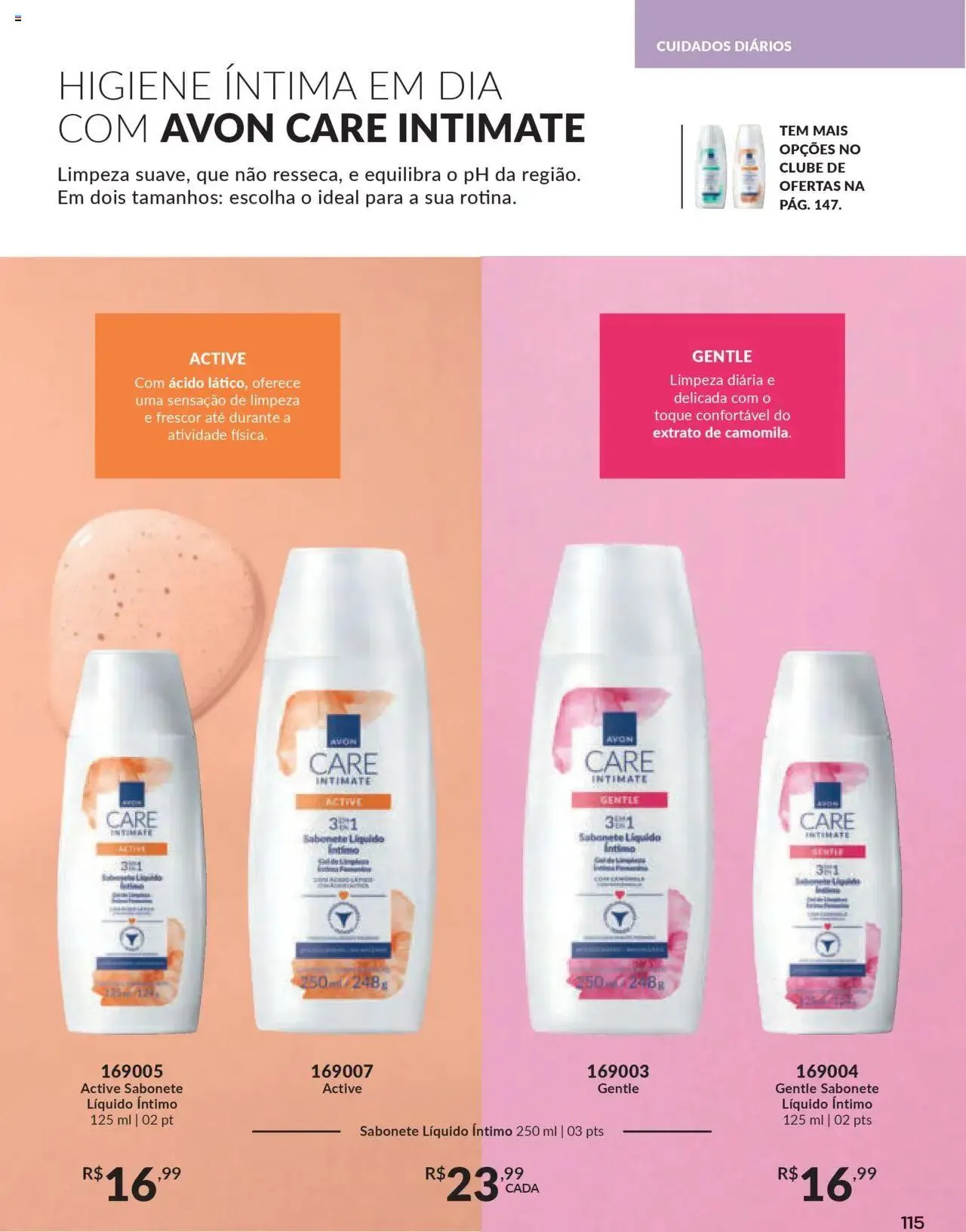 Encarte de Avon - Campanha 07 3 de abril até 1 de maio 2025 - Pagina 115