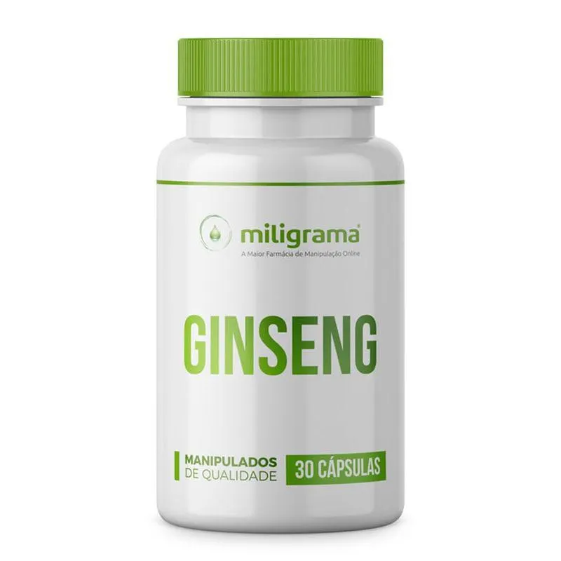 Ginseng 300mg Energético 30 Cápsulas