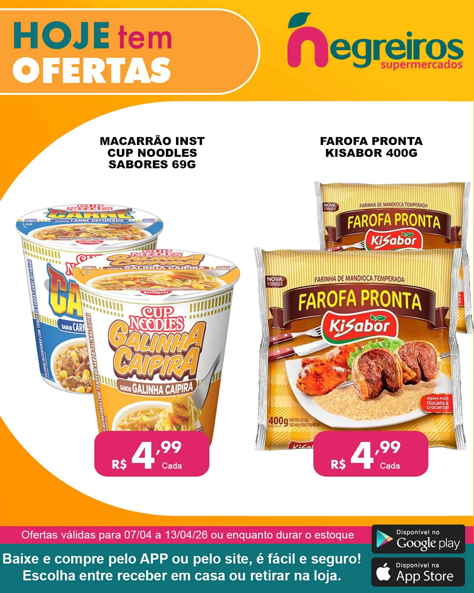 Encarte de Folheto Negreiros 8 de abril até 13 de abril 2026 - Pagina 4