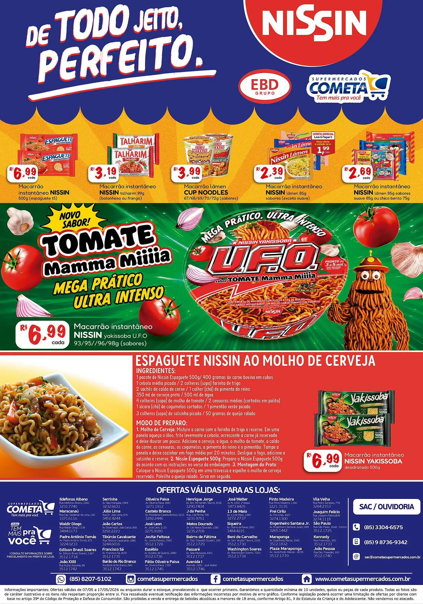 Encarte de Encarte Cometa Supermercados 7 de maio até 17 de maio 2026 - Pagina 2