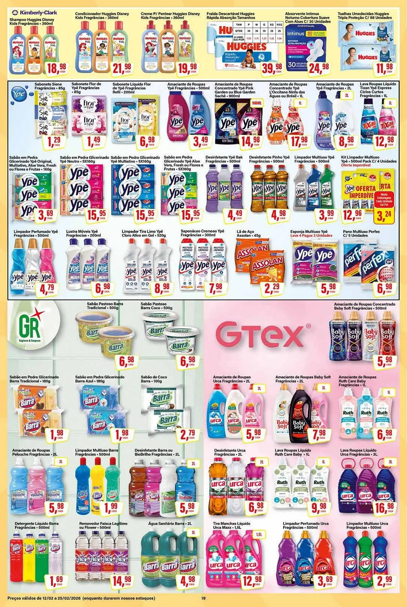 Encarte de Encarte Rede Supermarket 12 de fevereiro até 25 de fevereiro 2026 - Pagina 19