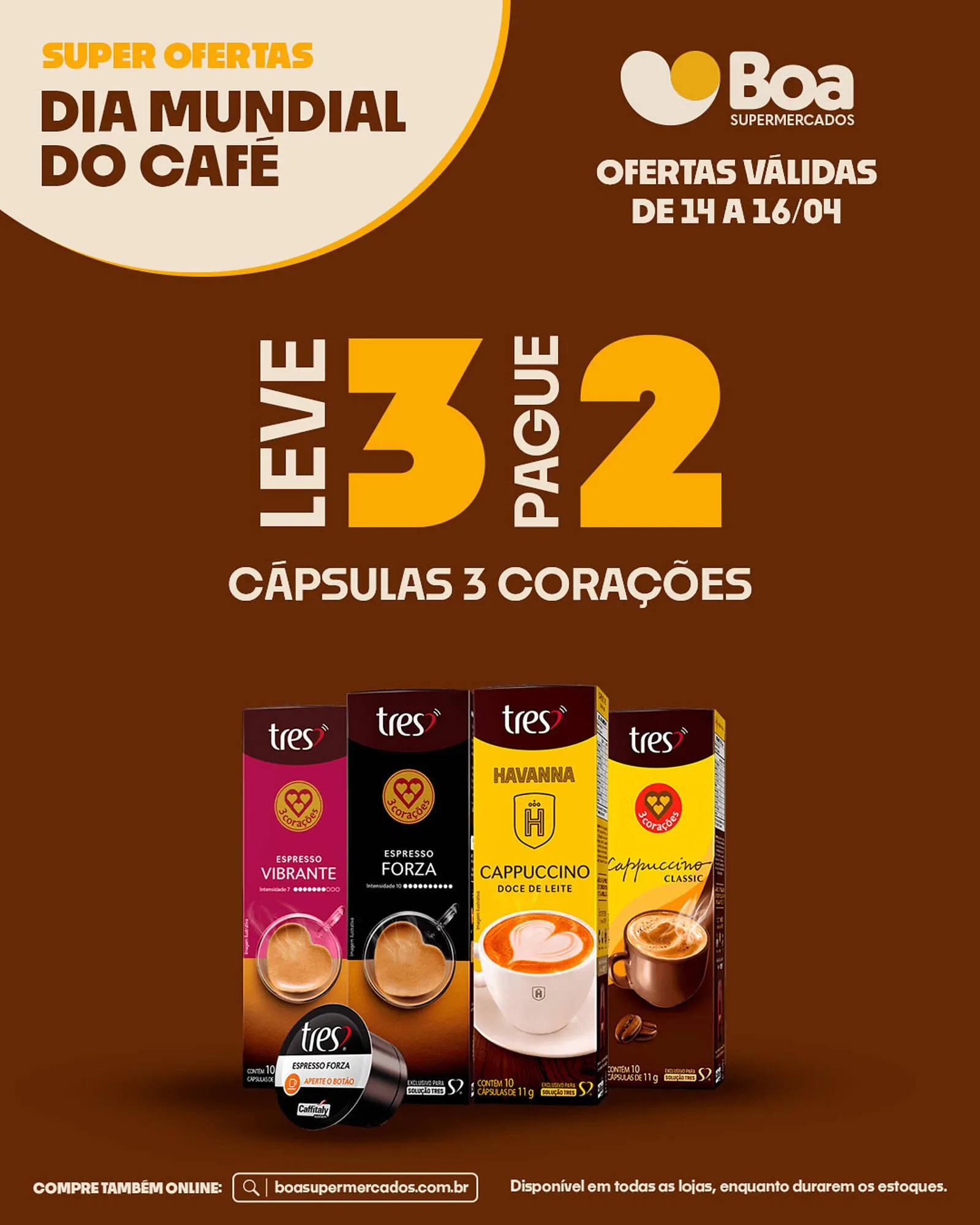 Encarte de Tabloide Boa Supermercados 14 de abril até 16 de abril 2026 - Pagina 2