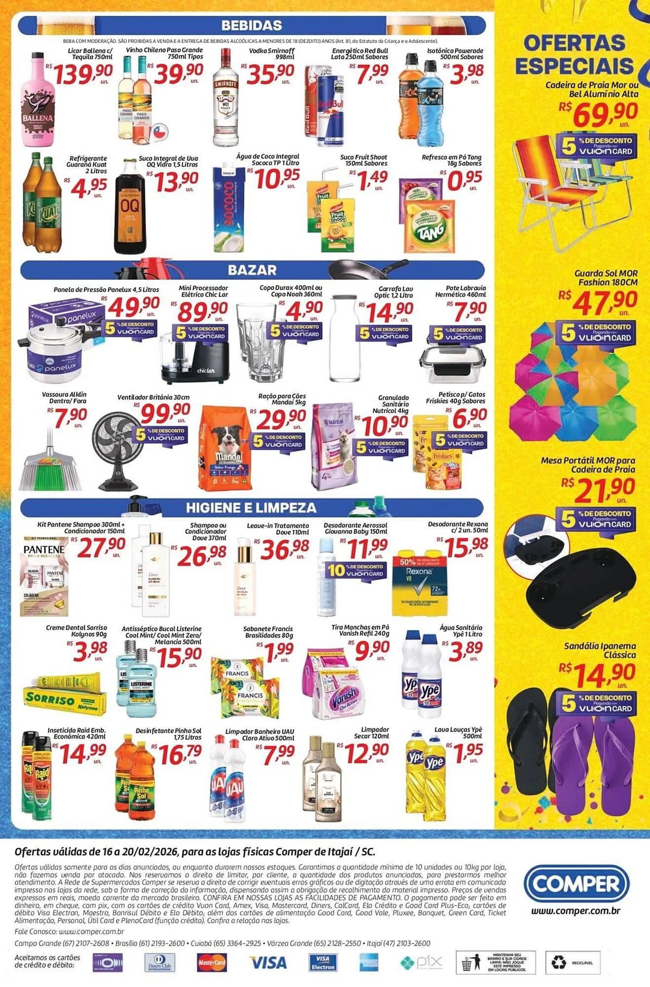 Encarte de Folheto Comper 16 de fevereiro até 20 de fevereiro 2026 - Pagina 4