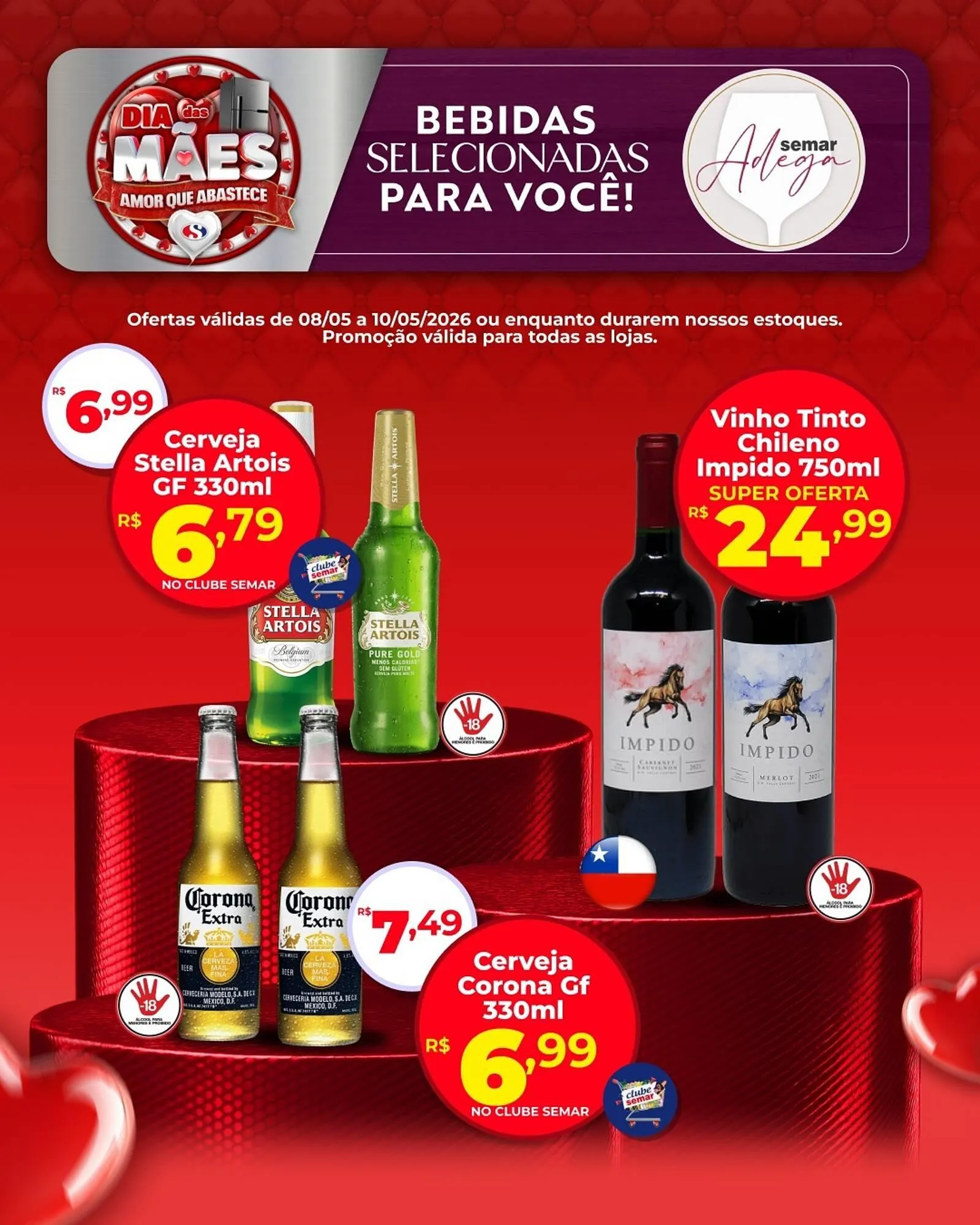 Encarte de Folheto Semar Supermercado 8 de maio até 10 de maio 2026 - Pagina 9