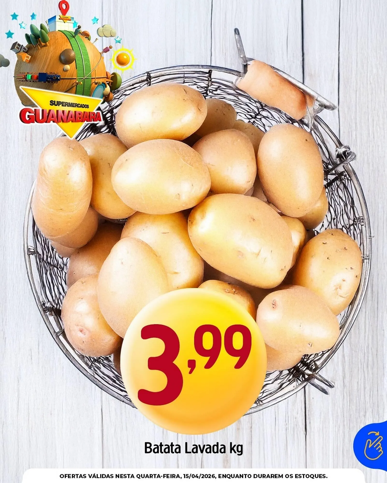 Encarte de Encarte Supermercados Guanabara 15 de abril até 15 de abril 2026 - Pagina 1