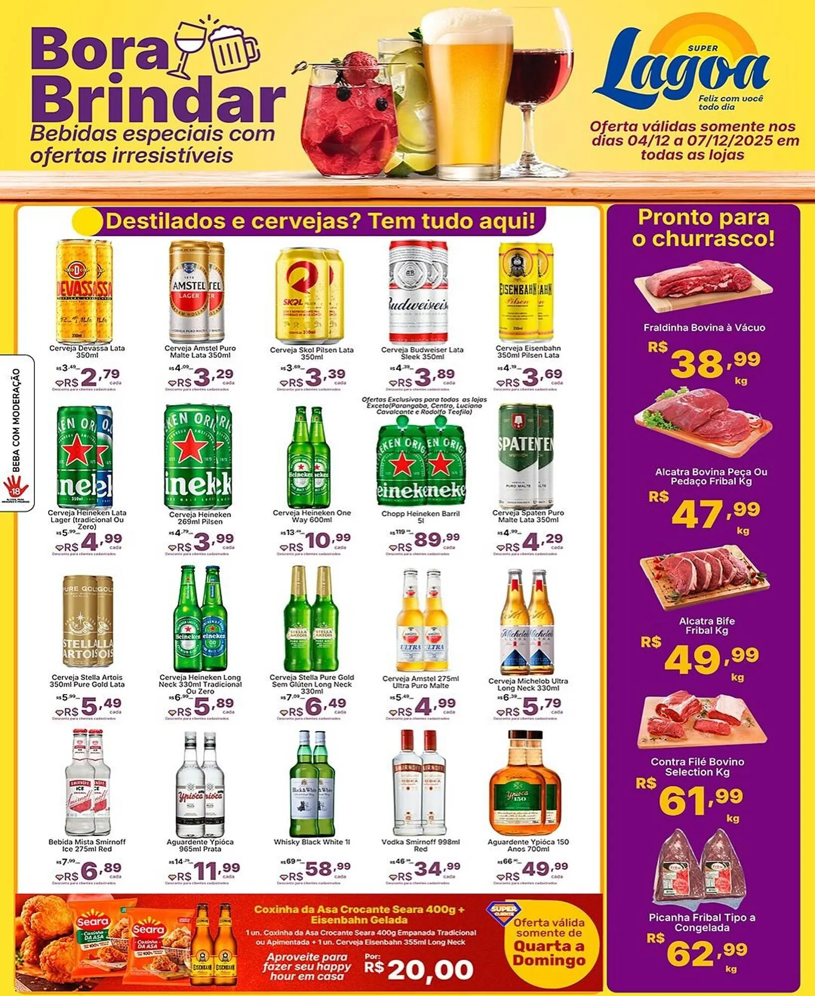 Encarte de Encarte Super Lagoa 4 de dezembro até 7 de dezembro 2025 - Pagina 2