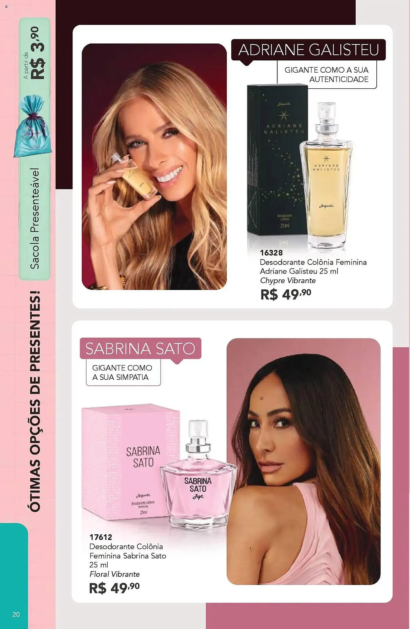 Encarte de Catálogo Jequiti 6 de março até 3 de abril 2026 - Pagina 20