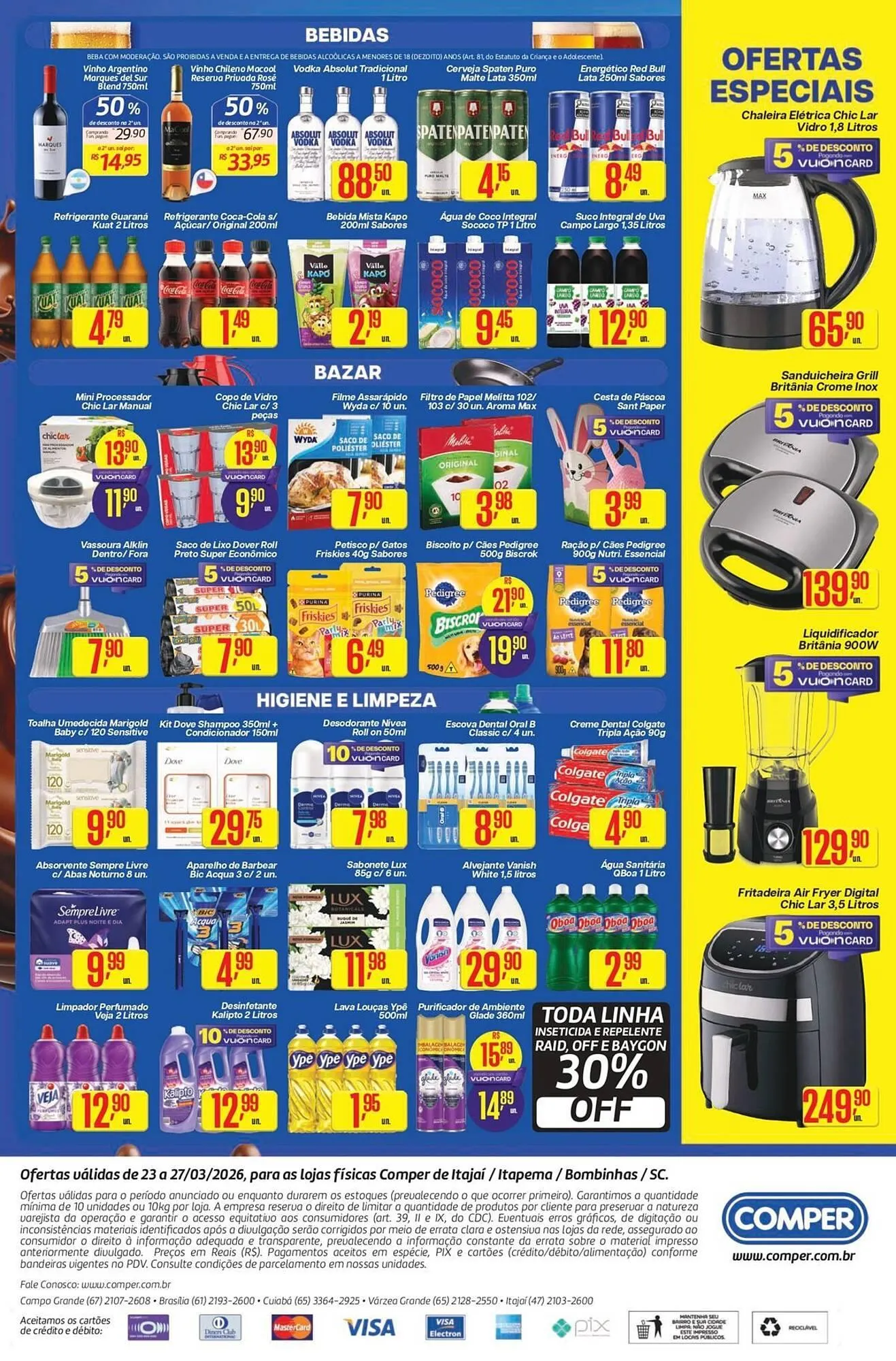 Encarte de Folheto Comper 23 de março até 27 de março 2026 - Pagina 4