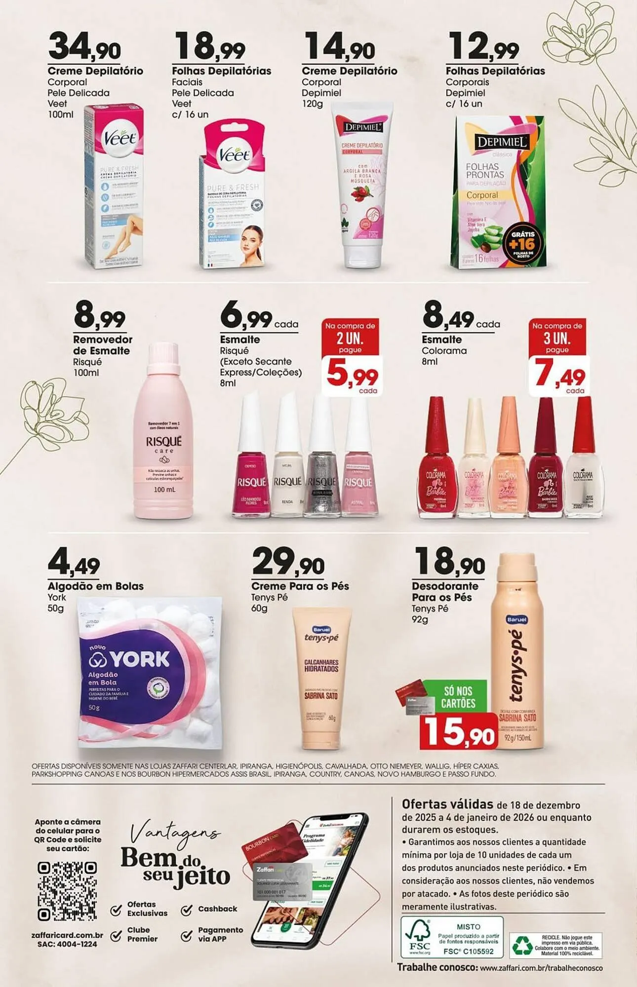 Encarte de Encarte Zaffari 18 de dezembro até 4 de janeiro 2026 - Pagina 10