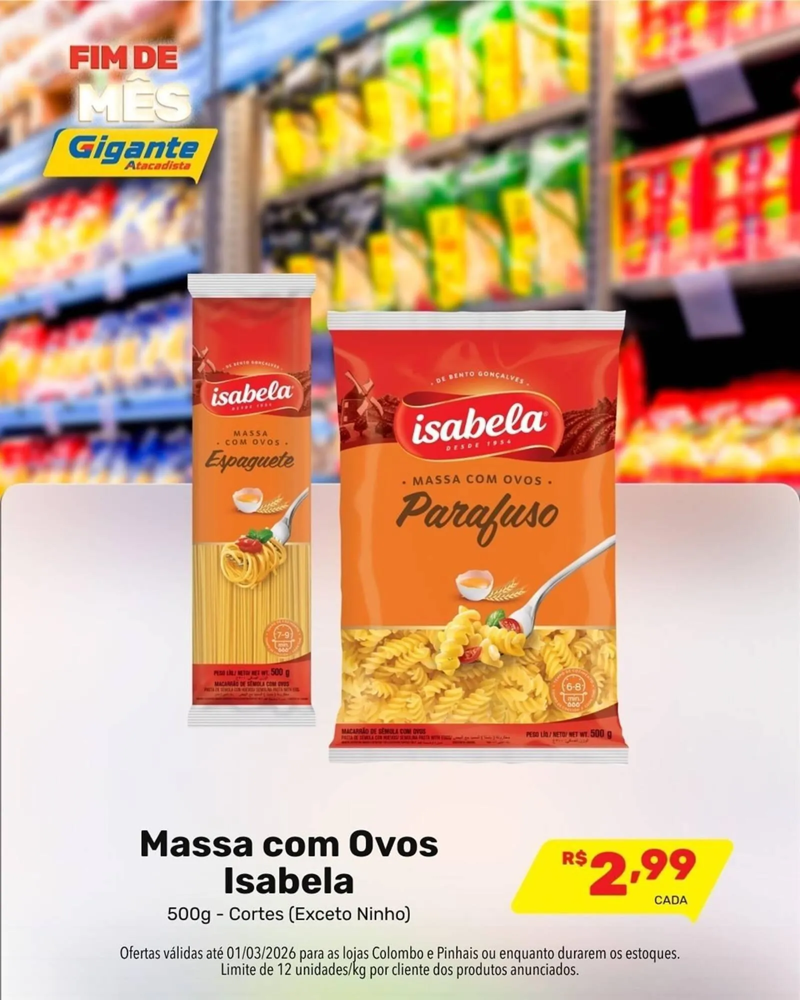 Encarte de Encarte Gigante Atacadista 27 de fevereiro até 1 de março 2026 - Pagina 1