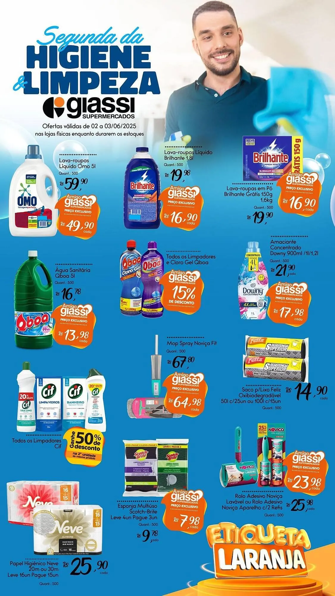 Encarte de Catálogo Giassi Supermercados 2 de junho até 3 de junho 2025 - Pagina 2