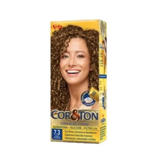 Tintura Cor & Ton 7.3 Louro Dourado