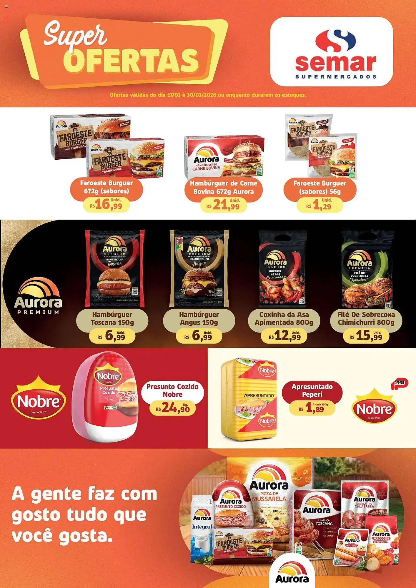 Encarte de Folheto Semar Supermercado 17 de março até 30 de março 2026 - Pagina 2