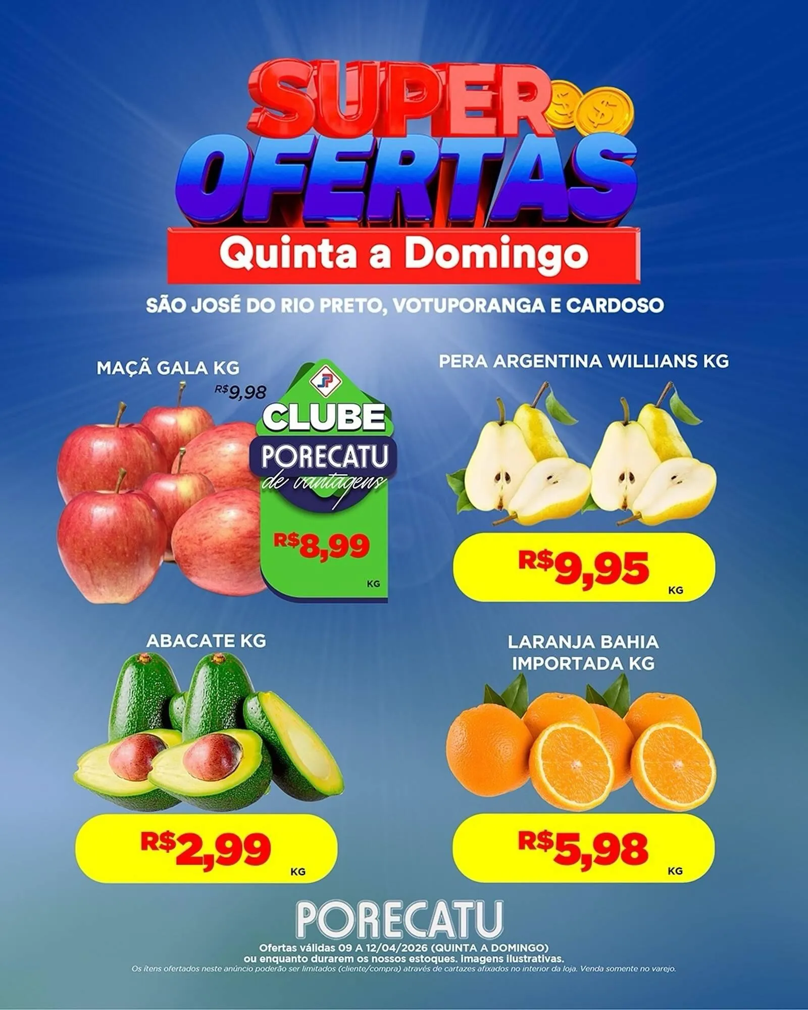 Encarte de Catálogo Supermercado Porecatu 9 de abril até 12 de abril 2026 - Pagina 5