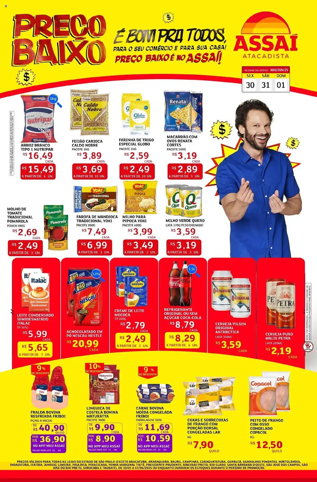 Encarte de Catálogo Assaí Atacadista 30 de maio até 2 de junho 2025 - Pagina 1