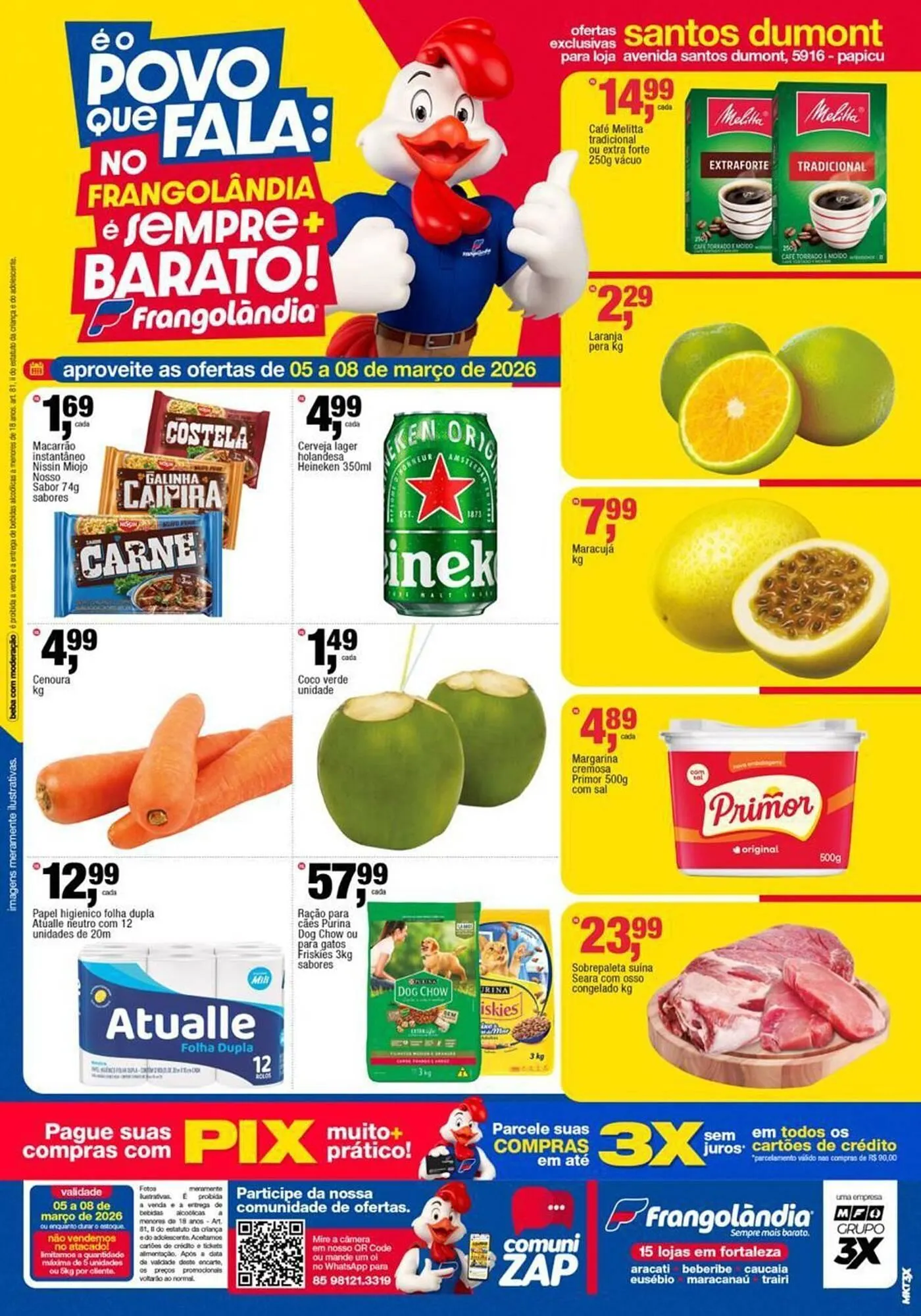Encarte de Encarte Frangolândia 5 de março até 8 de março 2026 - Pagina 1